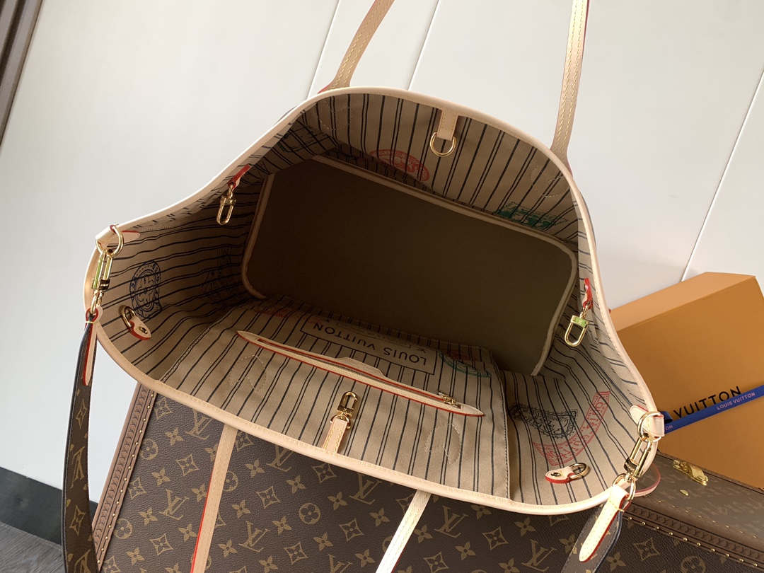Neverfull Bandoulière Inside Out Gm Reversible M11948