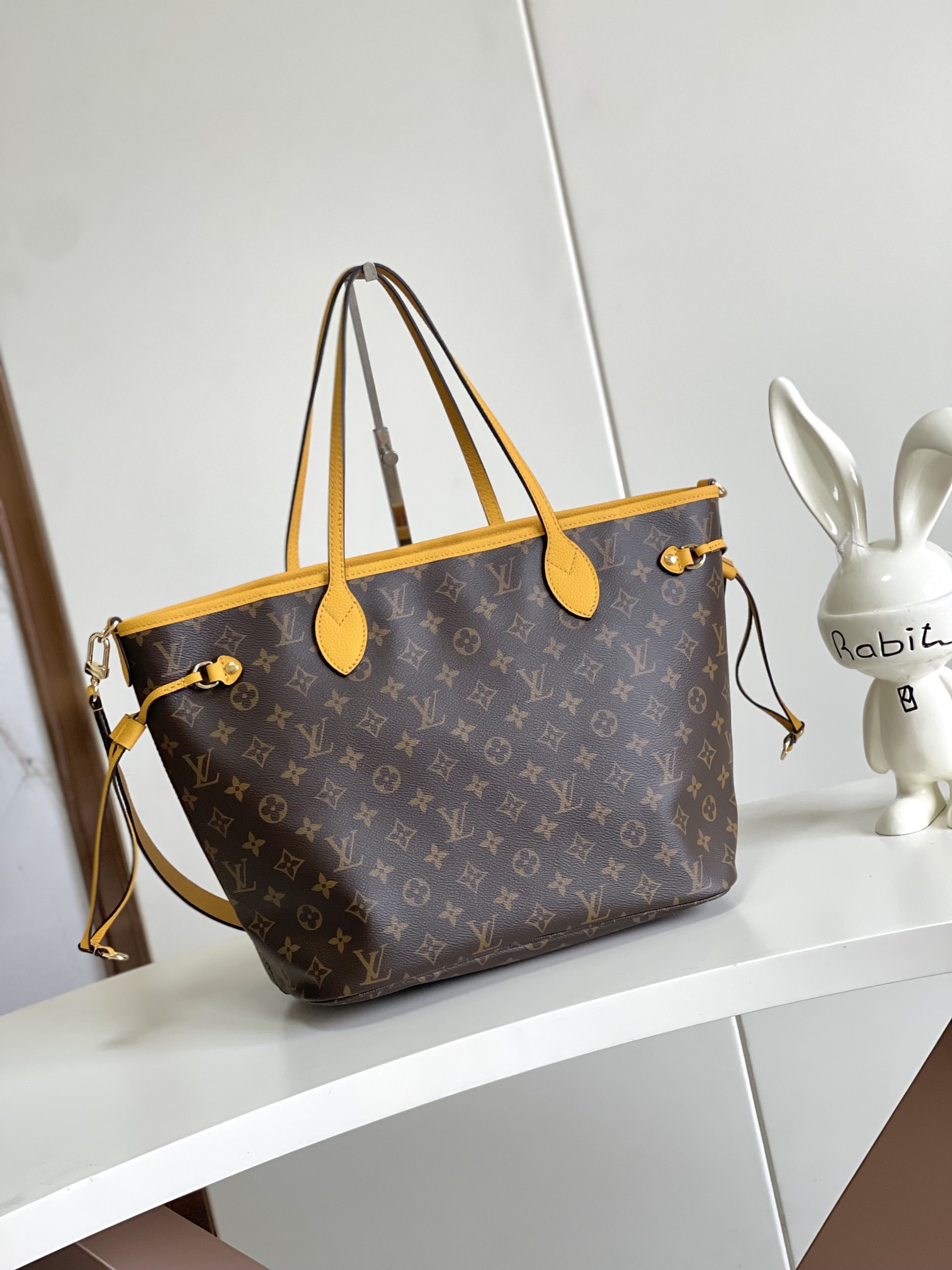 Neverfull Bandoulière Inside Out Mm Jaune M12779