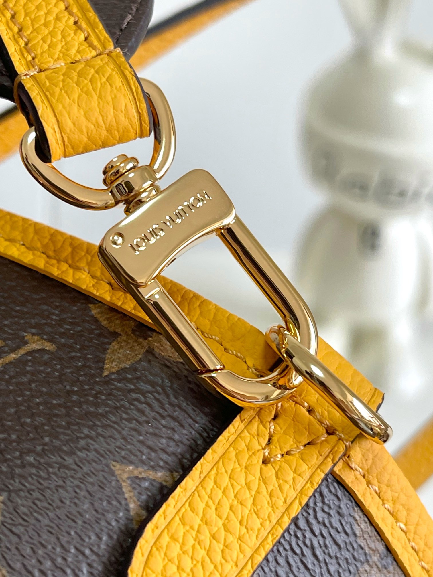 Neverfull Bandoulière Inside Out Mm Jaune M12779