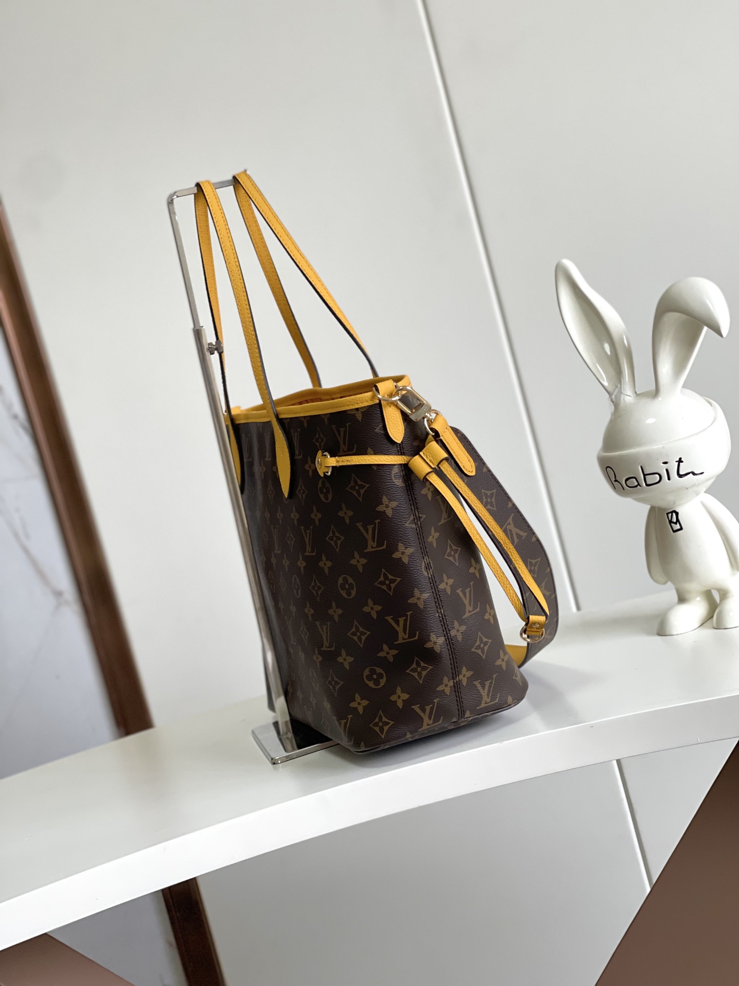 Neverfull Bandoulière Inside Out Mm Jaune M12779