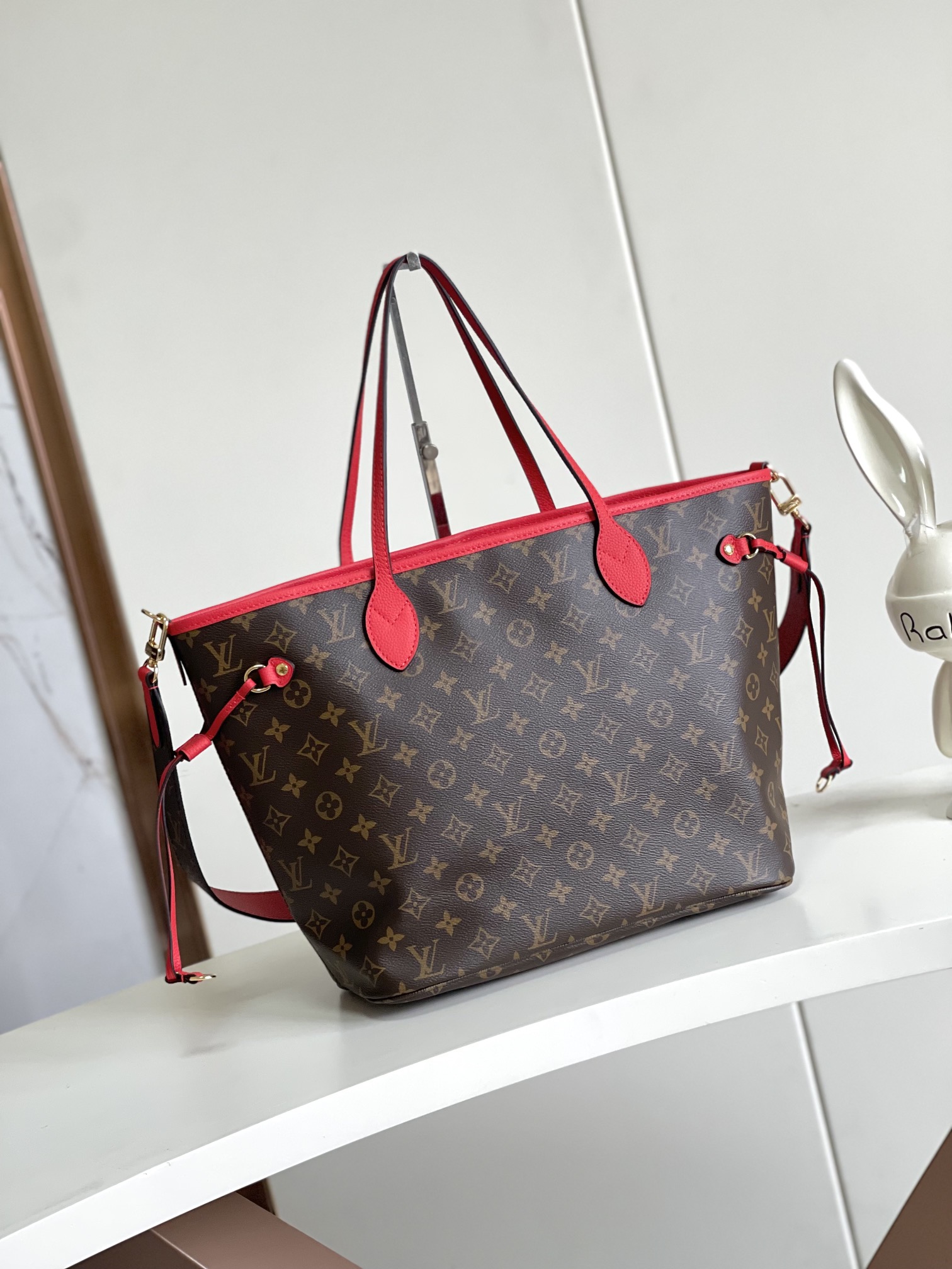 Neverfull Bandoulière Inside Out Mm Rouge M12708
