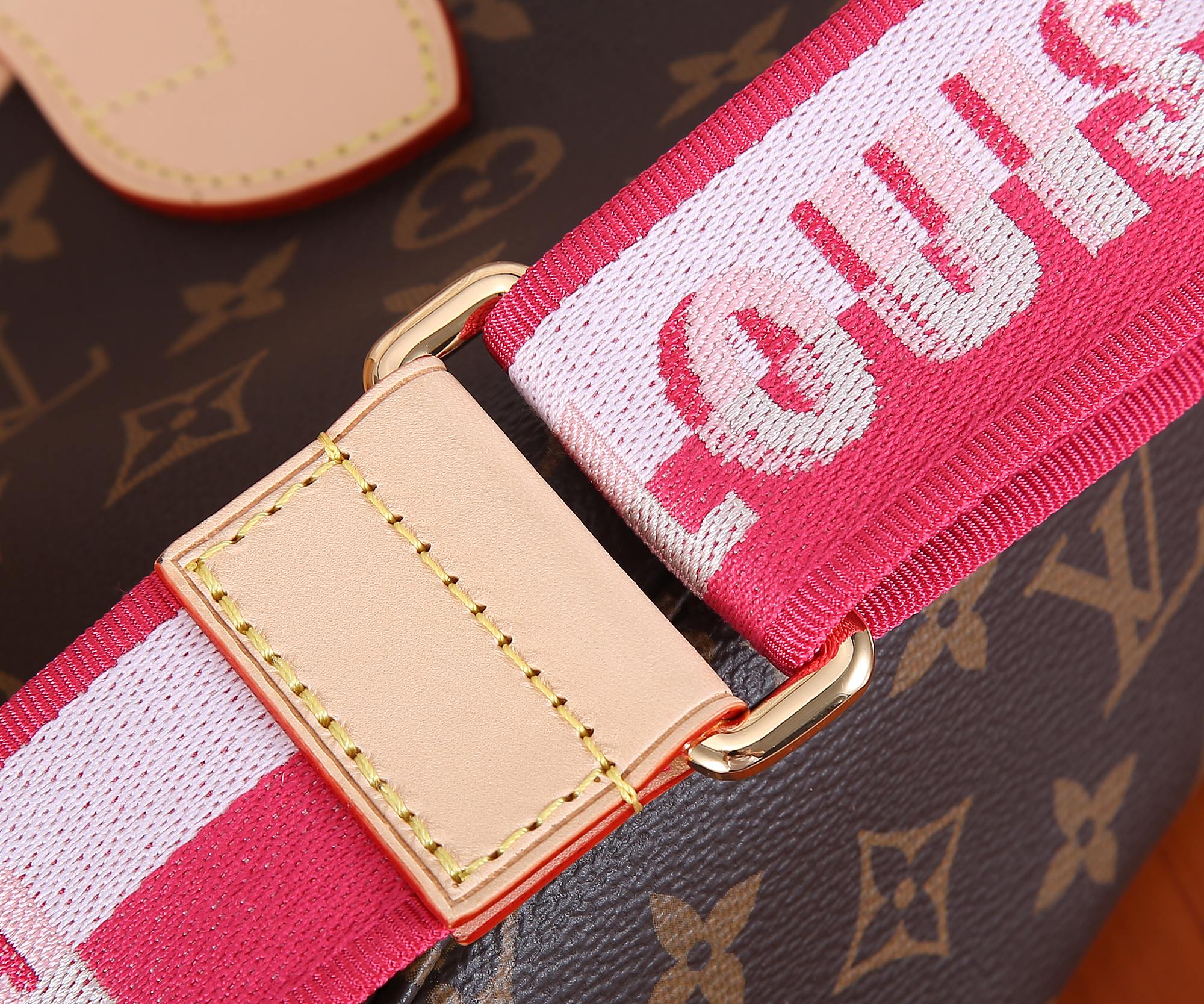 Neverfull Bb Pink Peony Small Size Tote M46786