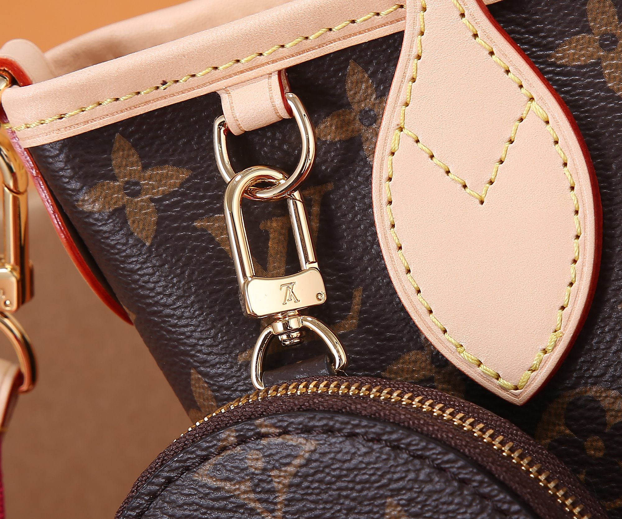 Neverfull Bb Pink Peony Small Size Tote M46786
