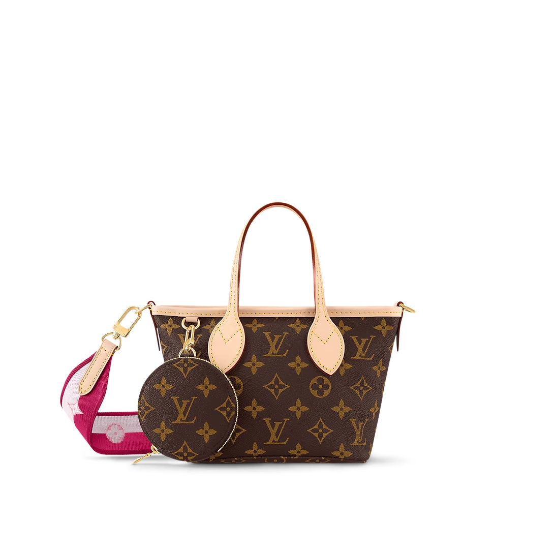Neverfull Bb Pink Peony Small Size Tote M46786