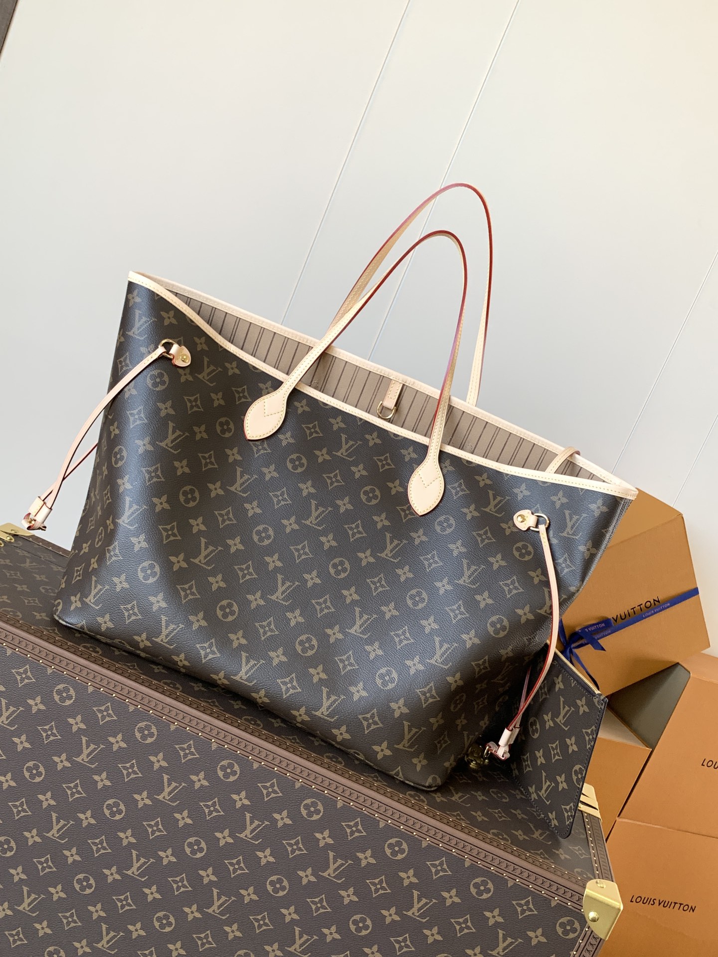 Neverfull Gm Beige Monogram Large Size M46978