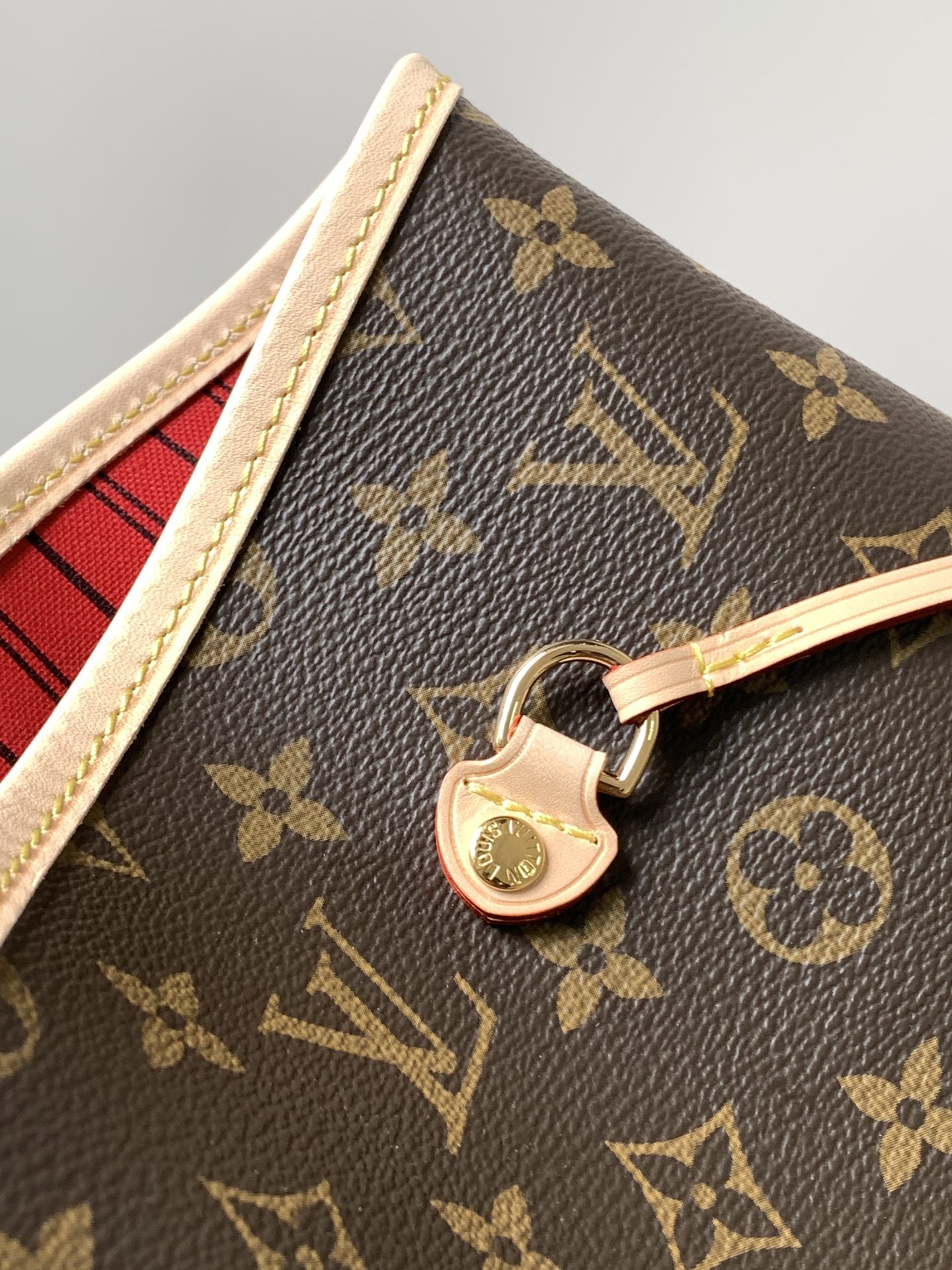Neverfull Gm Cherry Red Monogram Large Size M41180