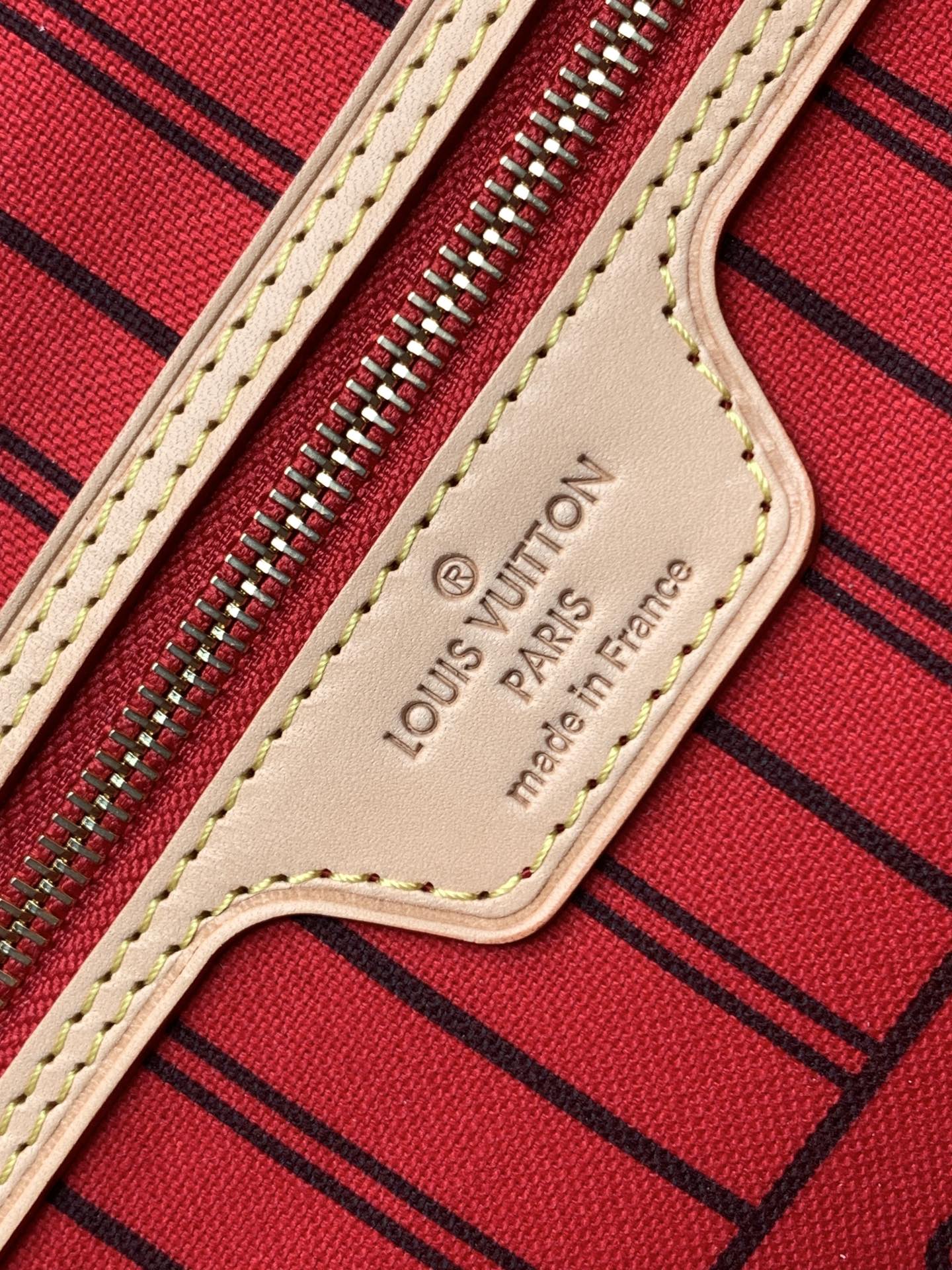 Neverfull Gm Cherry Red Monogram Large Size M41180