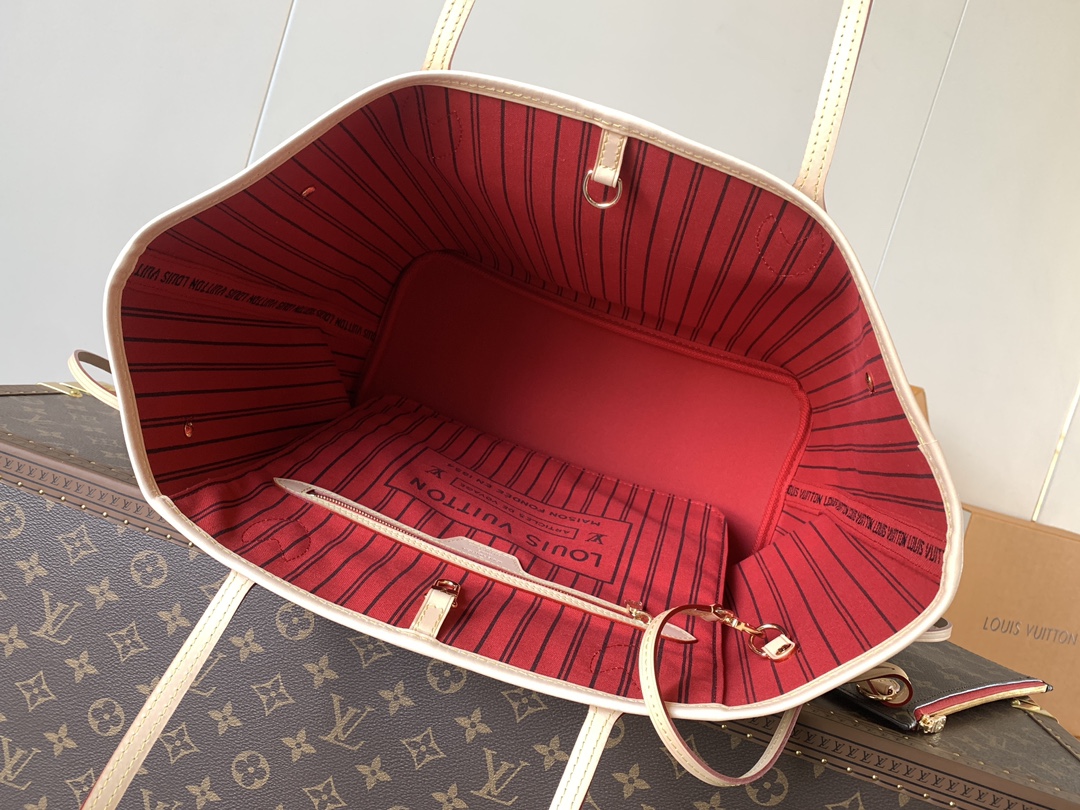 Neverfull Gm Cherry Red Monogram Large Size M41180