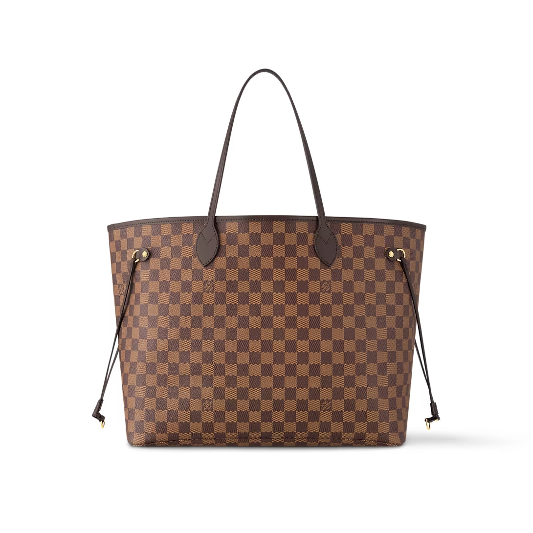 Neverfull Gm Rose Ballerine Pink Damier Ebene Large Size N41602