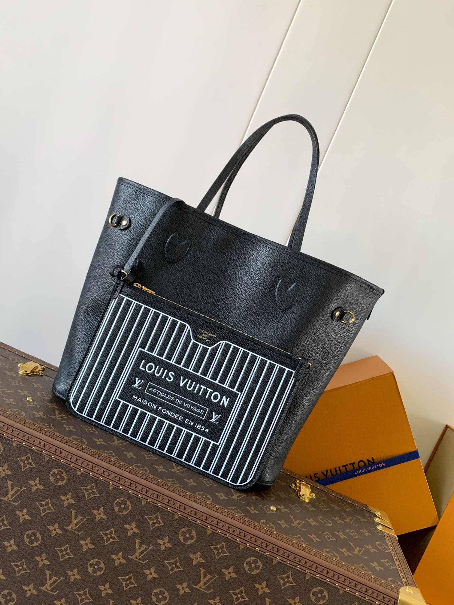 Neverfull Inside Out Mm Black M11946