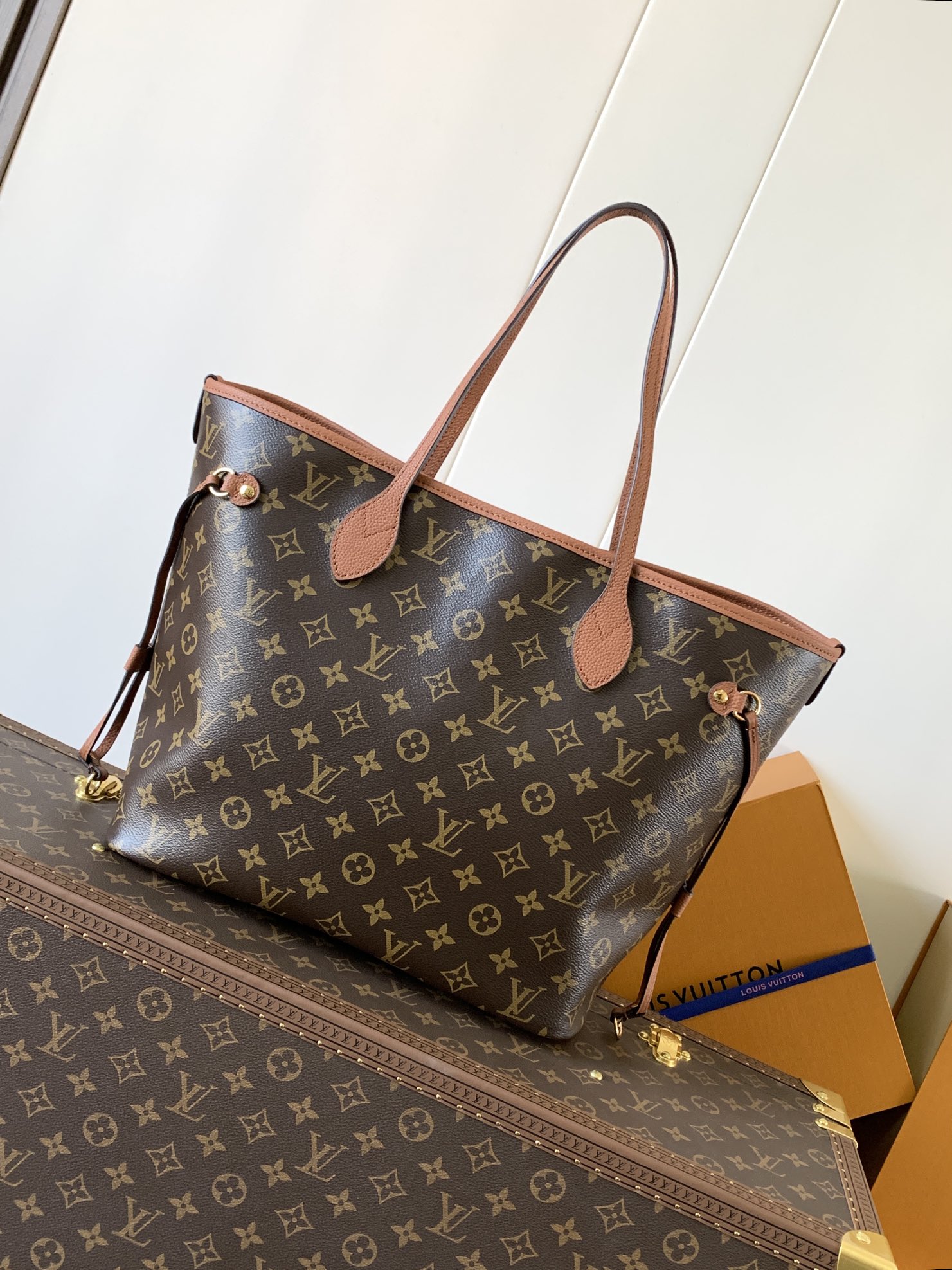 Neverfull Inside Out Mm Tan M12061