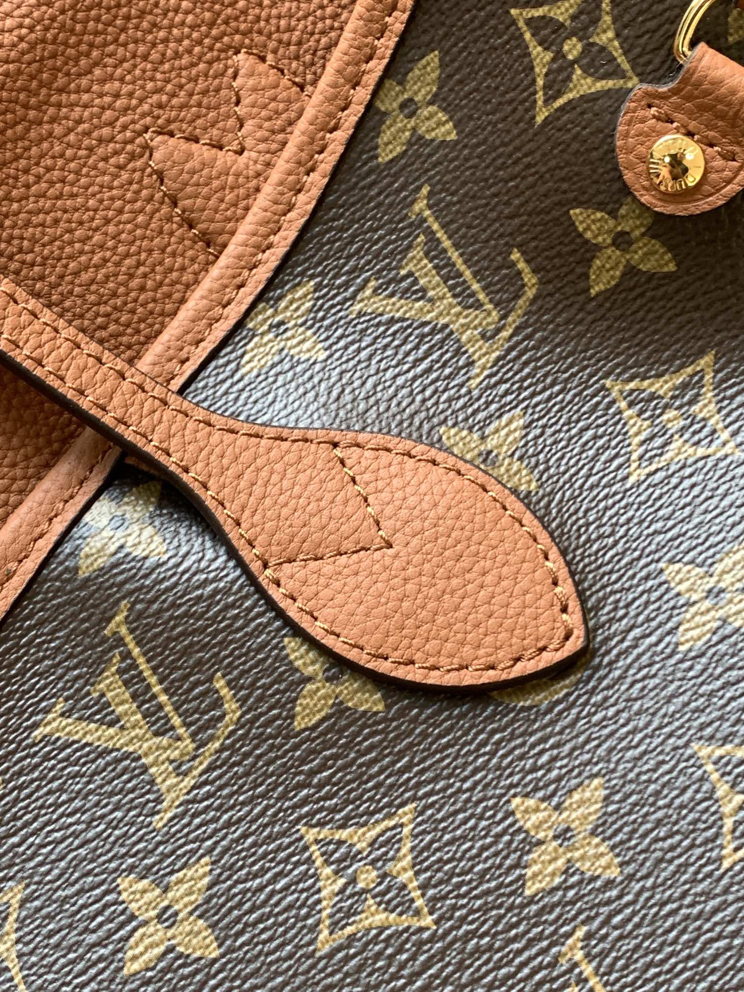 Neverfull Inside Out Mm Tan M12061