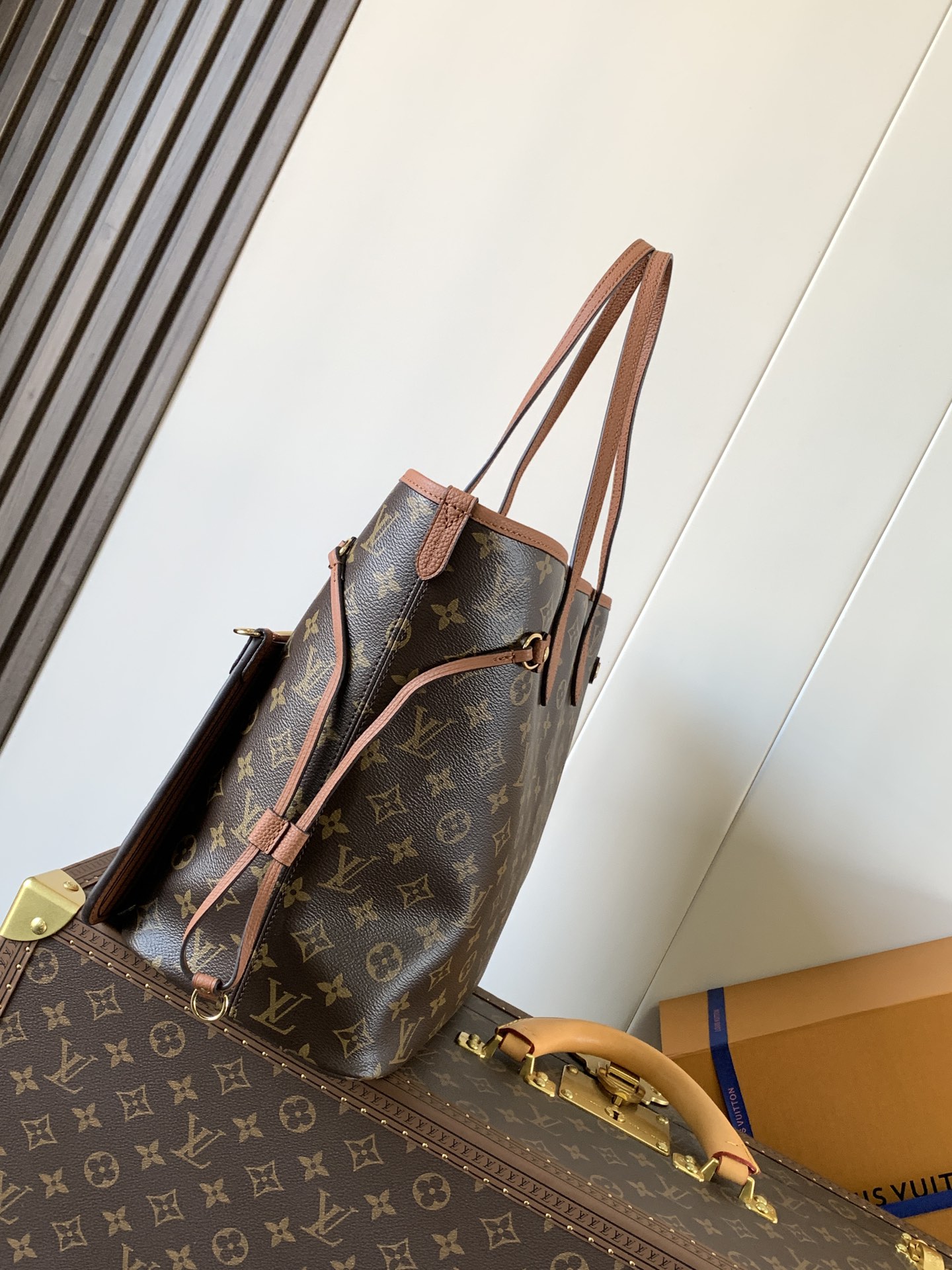 Neverfull Inside Out Mm Tan M12061