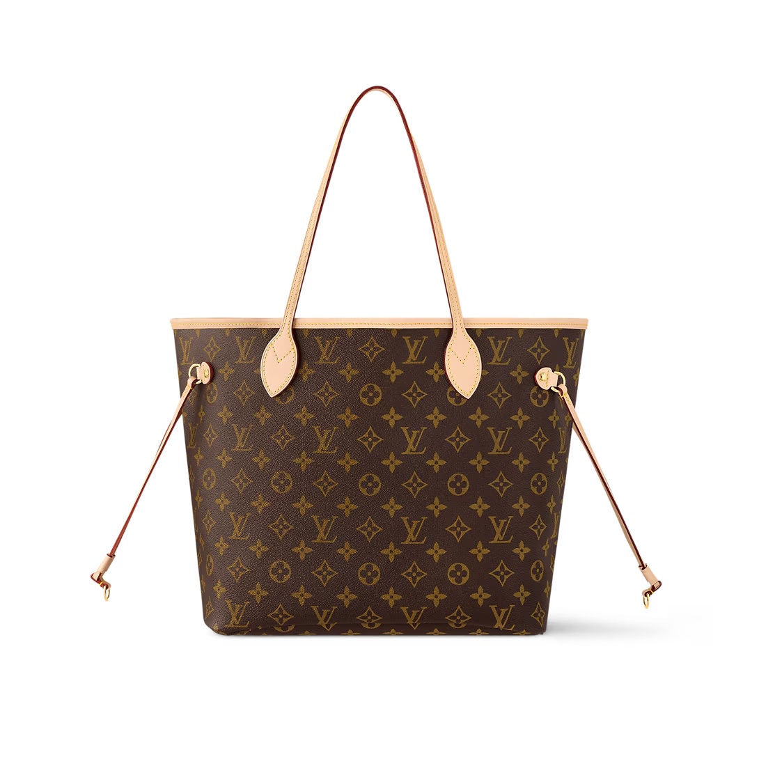 Neverfull Mm Beige Monogram Mid Size Tote M46975