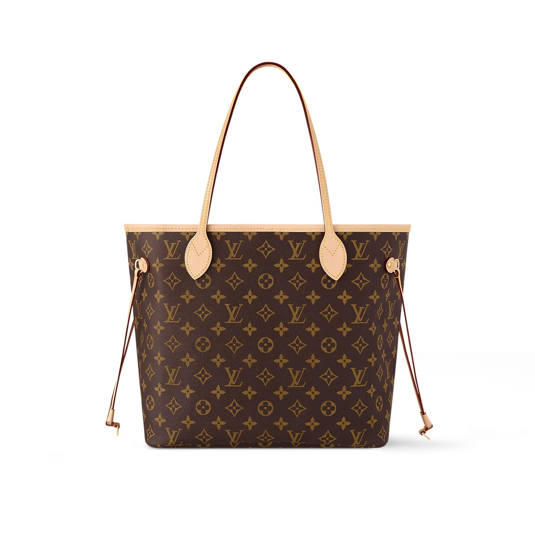 Neverfull Mm Cherry Red Monogram Mid Size Tote M46987