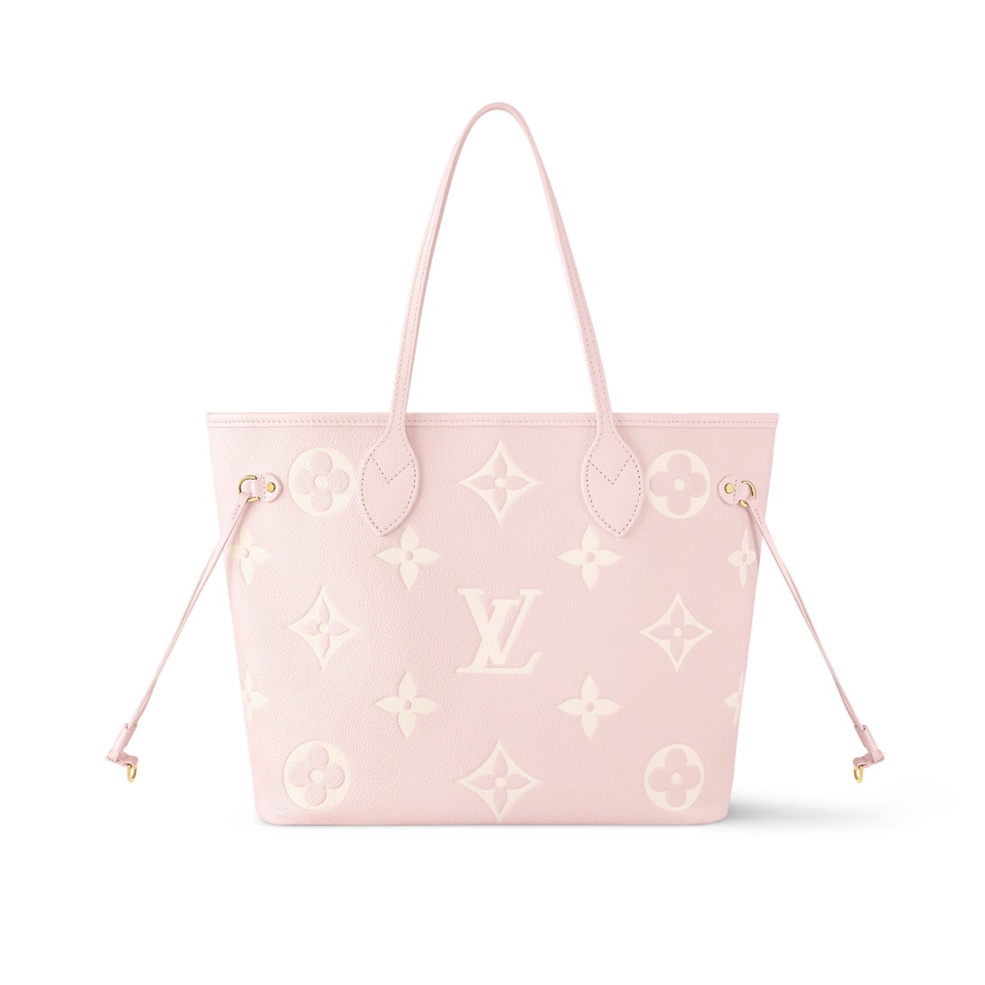 Neverfull Mm Mid Side Two Color Tote Pink / Quartz M14210