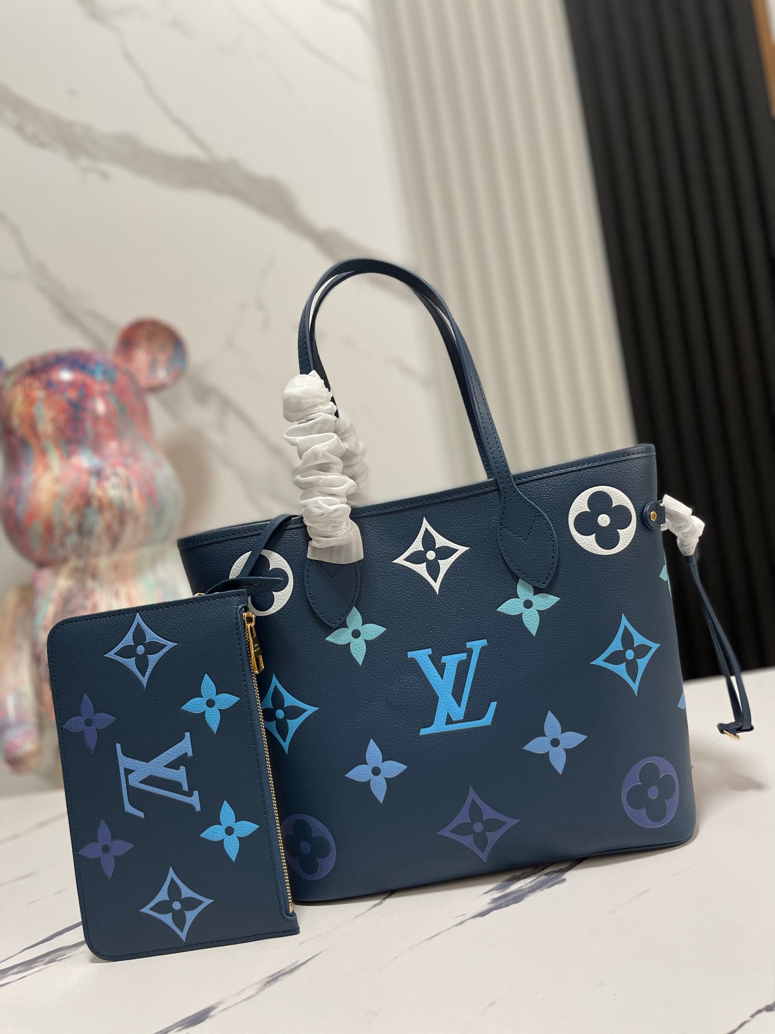 Neverfull Mm Tote Degrade Gradient Blue M46514