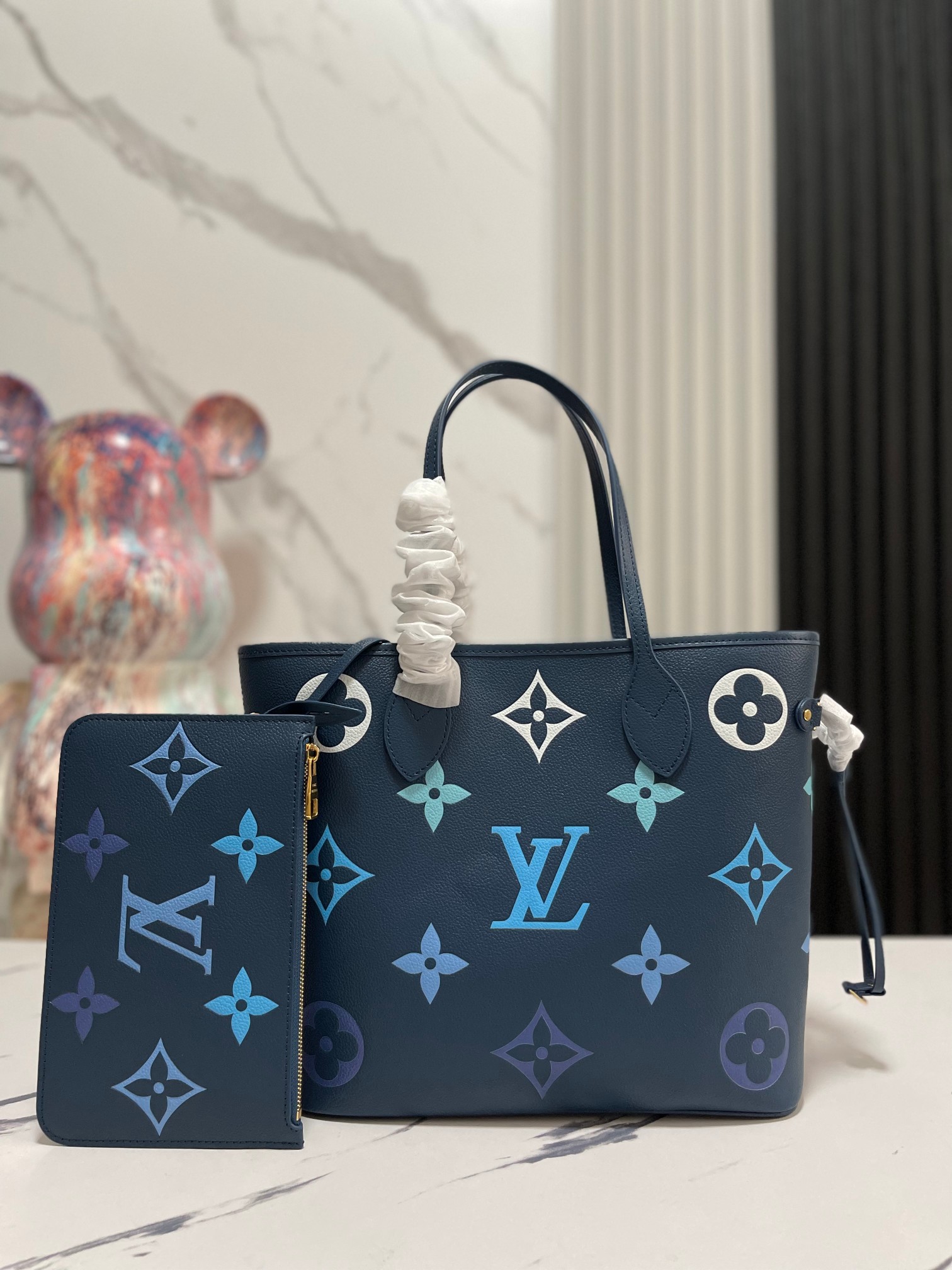 Neverfull Mm Tote Degrade Gradient Blue M46514