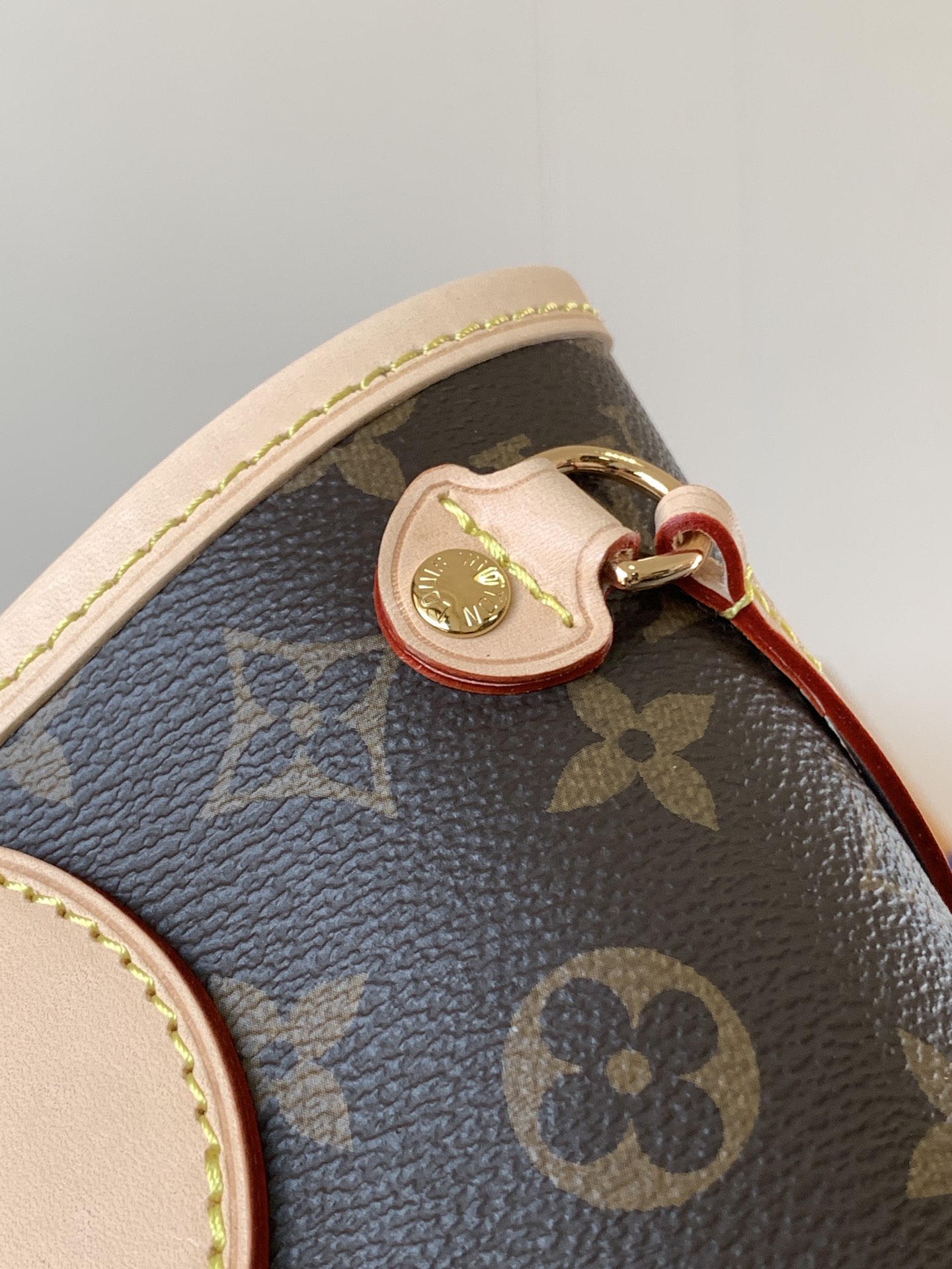 Neverfull Pm Beige Monogram Petite Size Tote M46979