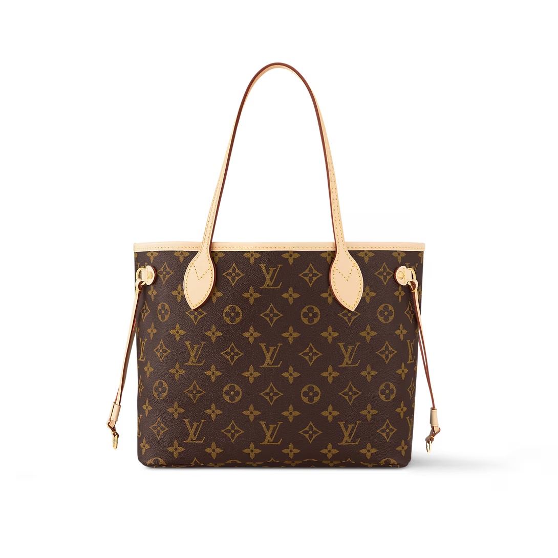 Neverfull Pm Cherry Red Monogram Petite Size Tote M41000