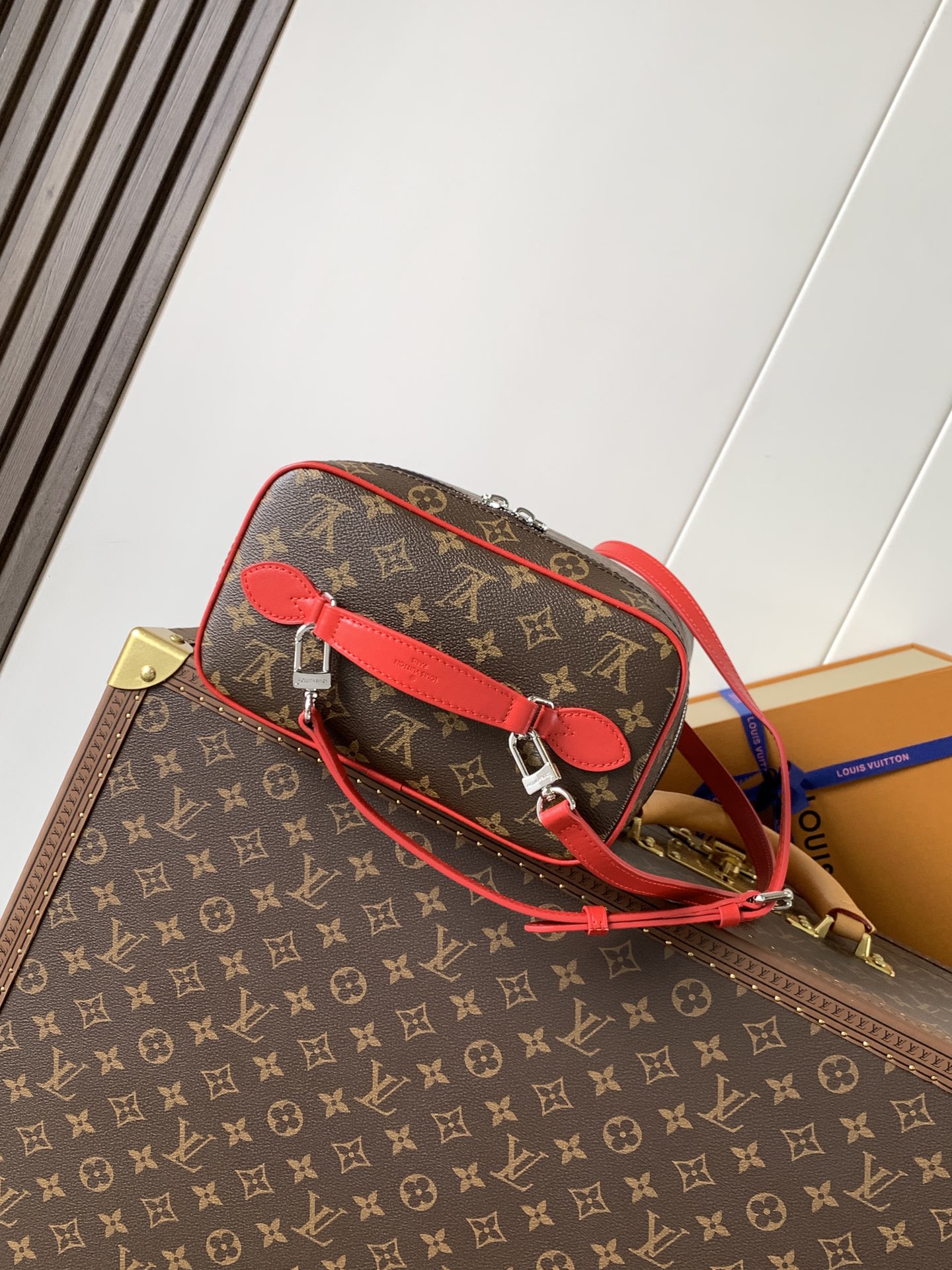 Nice Bb G73 Vanity Bag Sari Red M12671