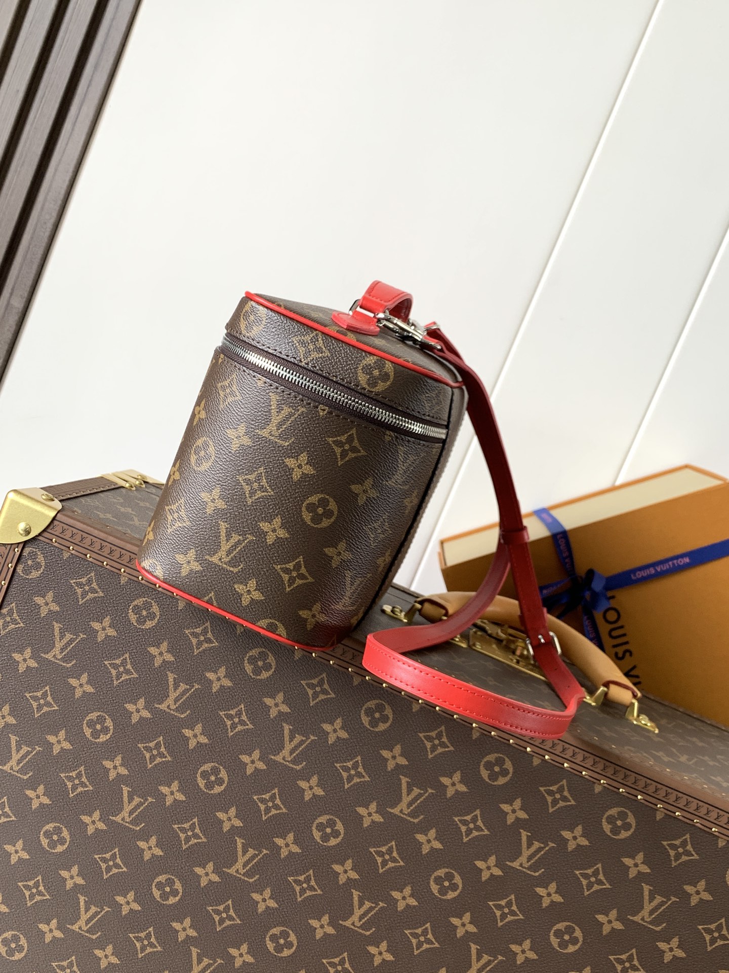 Nice Bb G73 Vanity Bag Sari Red M12671