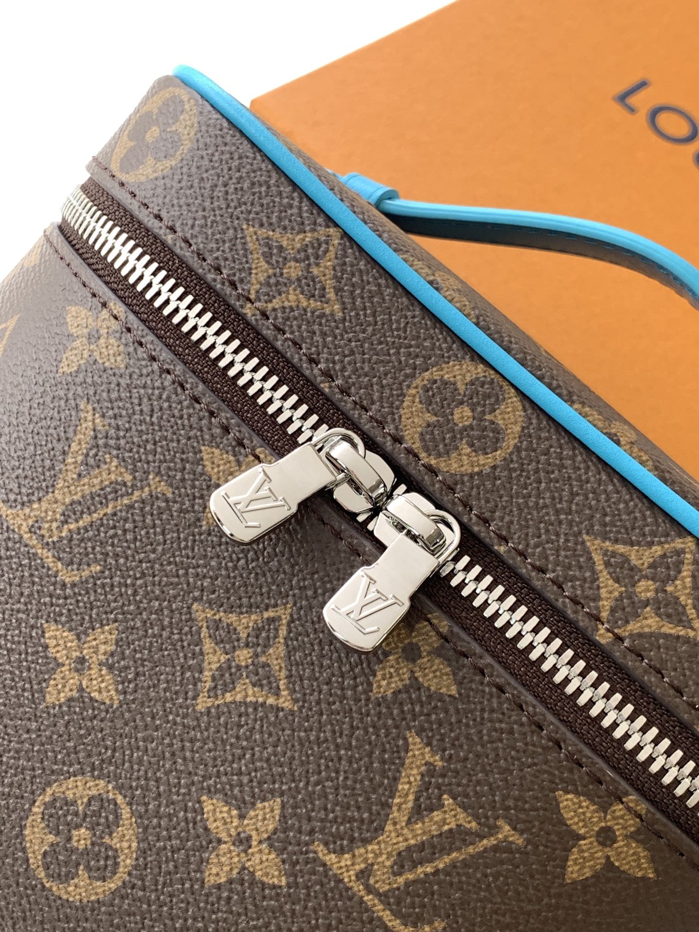 Nice Mini G73 Vanity Bag Gaston Blue M12647