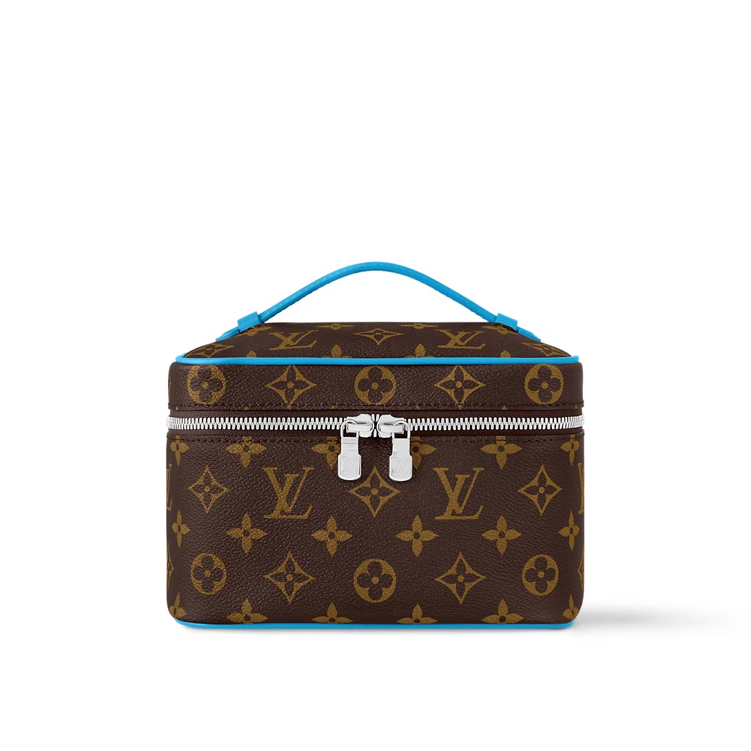Nice Mini G73 Vanity Bag Gaston Blue M12647