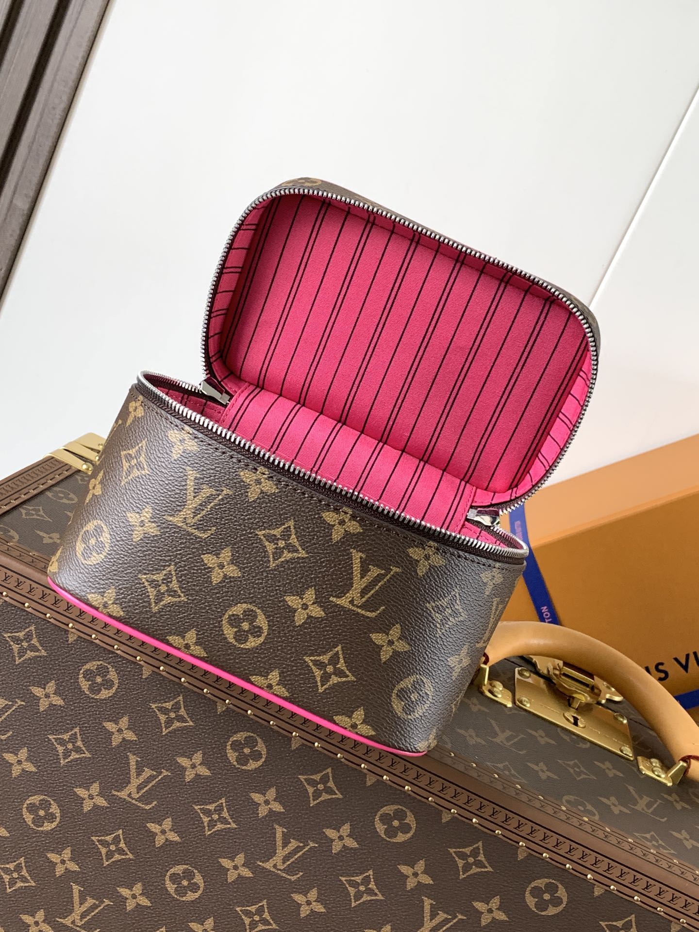 Nice Mini G73 Vanity Bag Pondichery Pink M12650