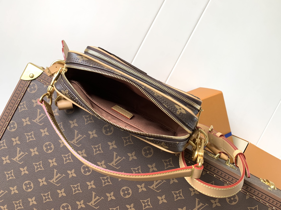 Nil Bag Brown Monogram Landscape M26068