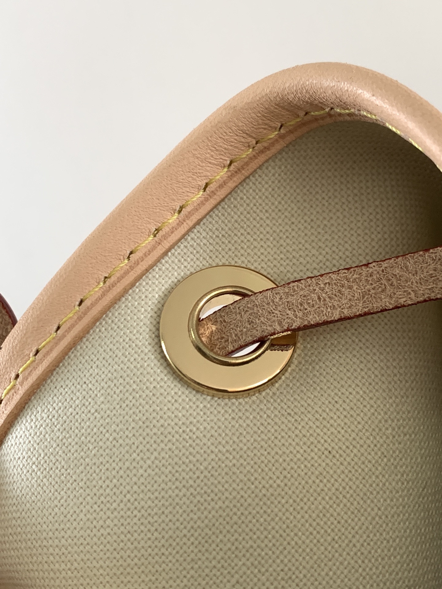 Noé Bb Bucket Bag Damier Azur N40594