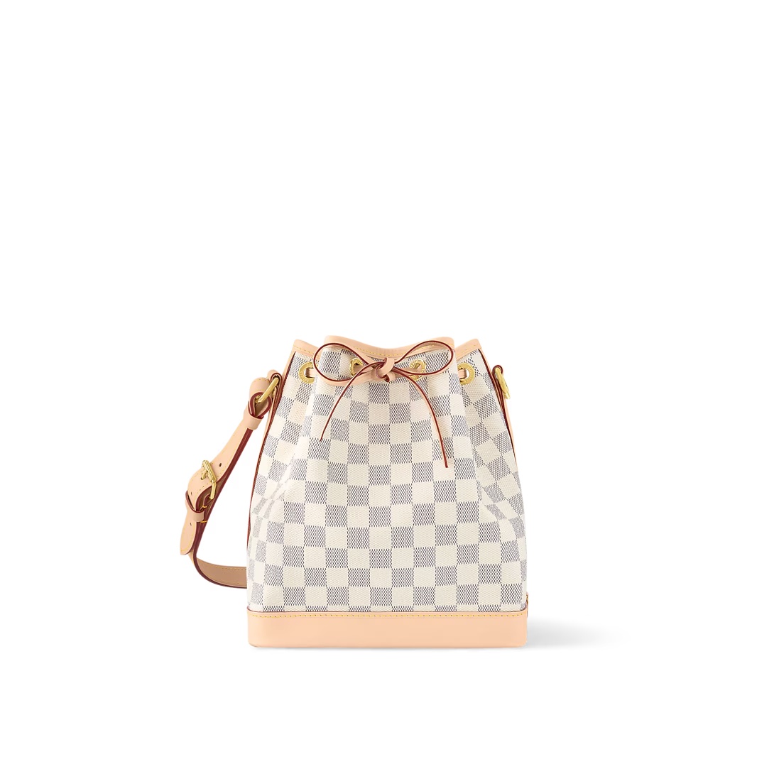 Noé Bb Bucket Bag Damier Azur N40594