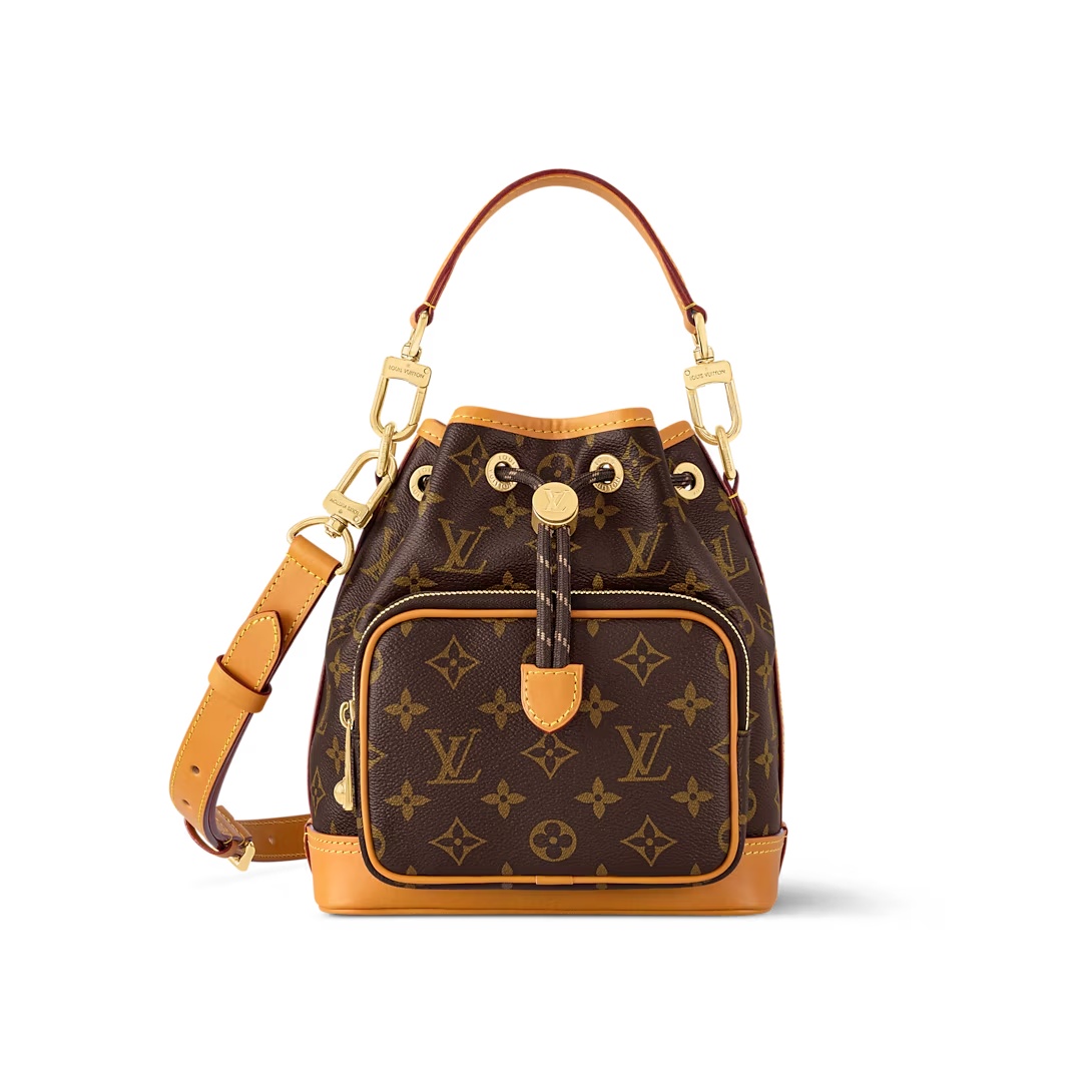 Noé Cargo Bucket Bag Monogram Archive M14017