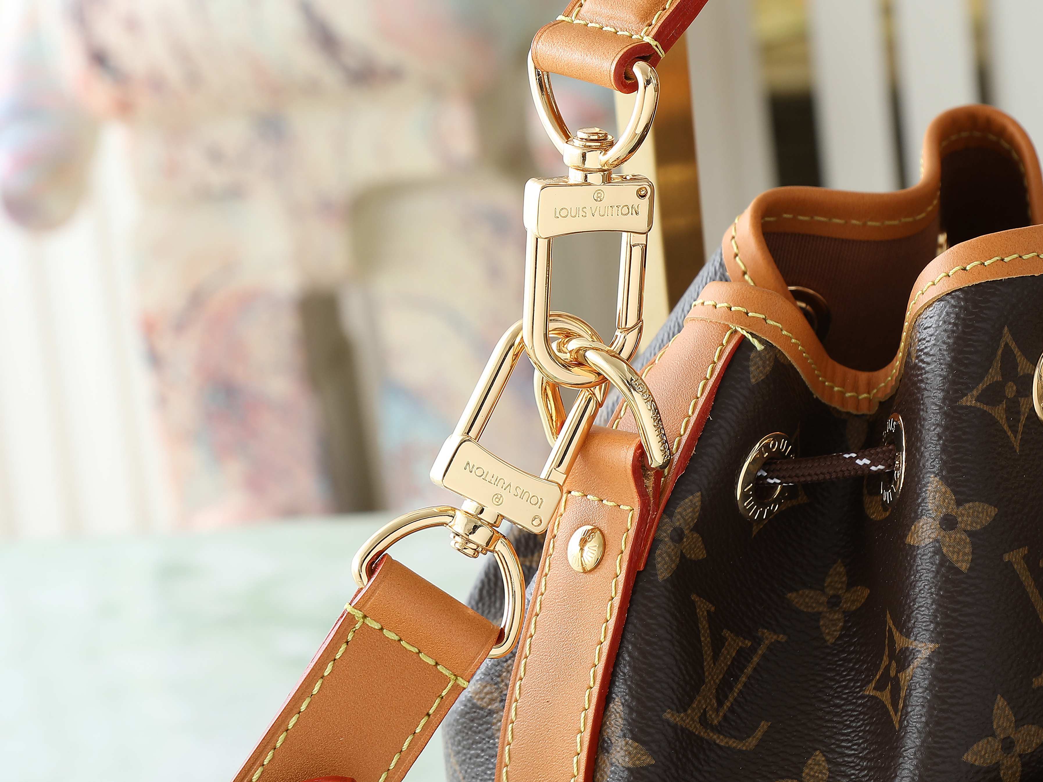 Noé Cargo Bucket Bag Monogram Archive M14017