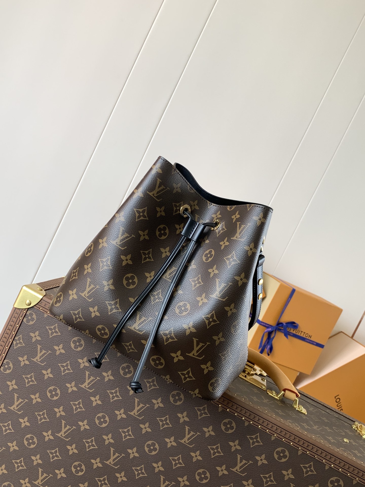 Néonoé Mm Handbags Monogram Black M44020
