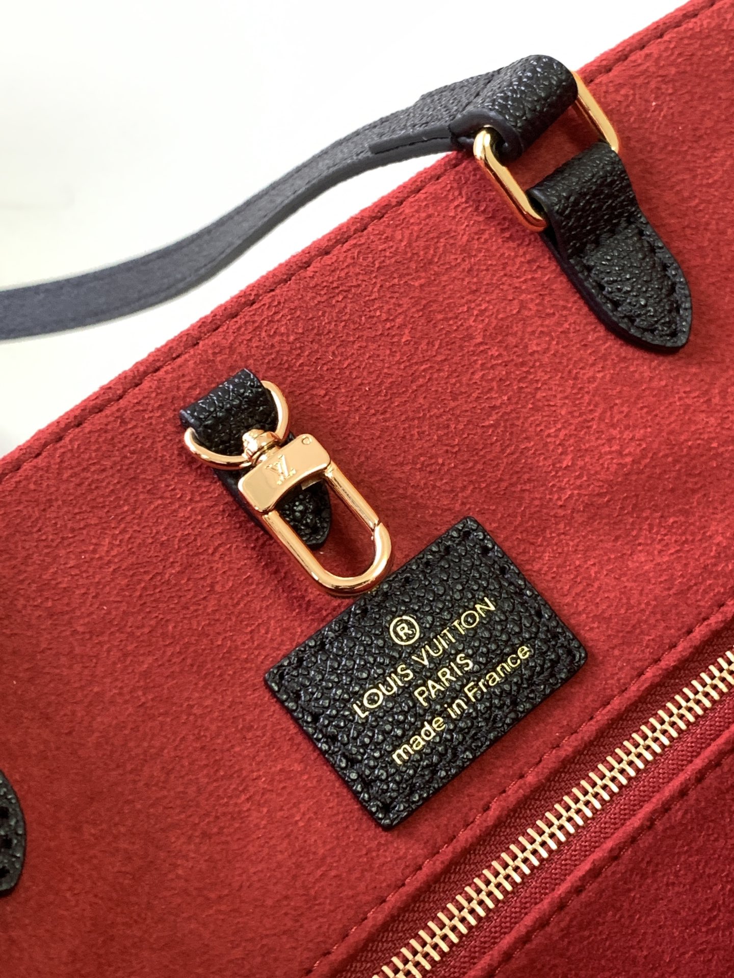 Onthego Gm Bicolor Monogram Empreinte Leather Black/Beige M45945