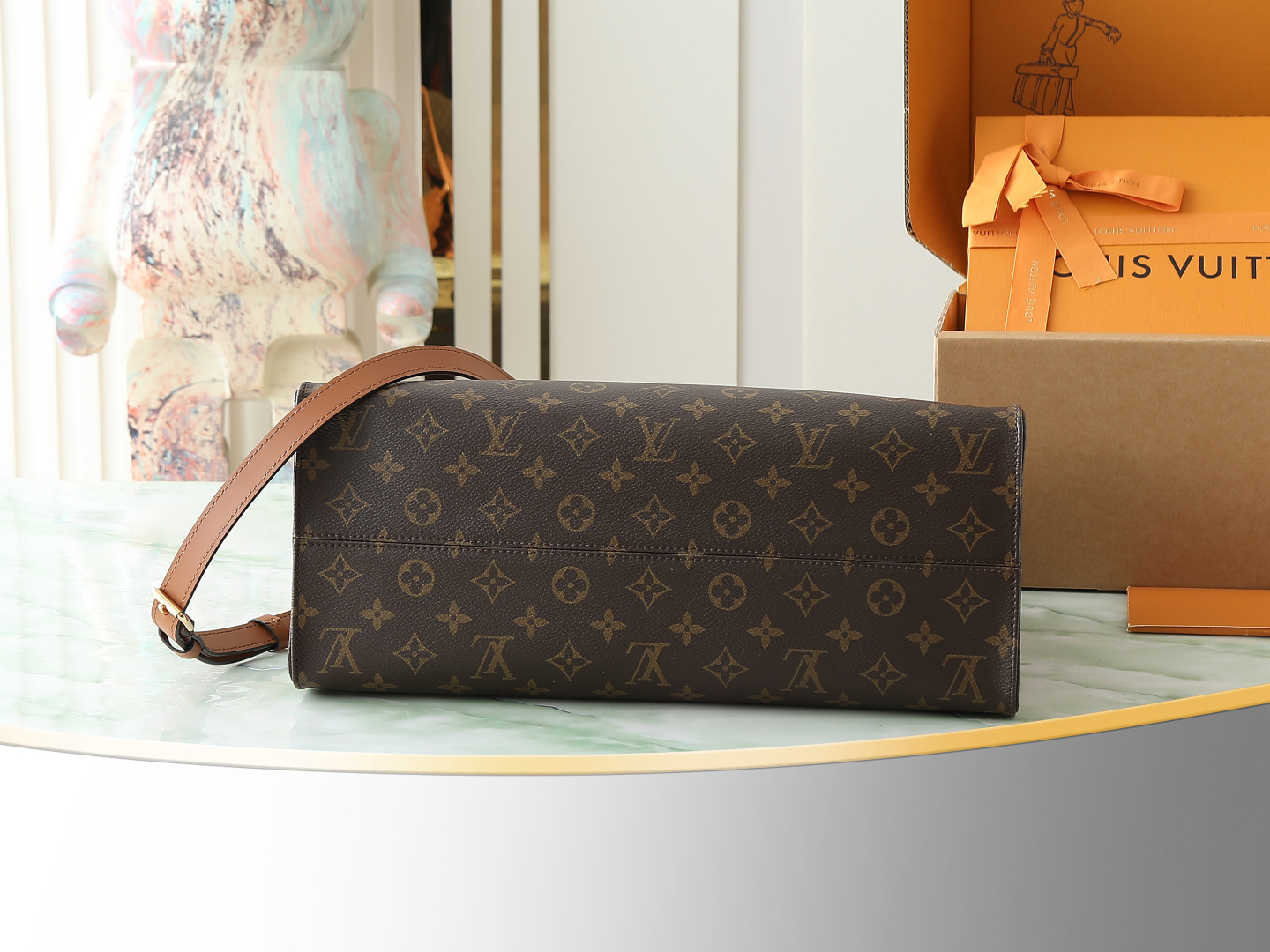 Onthego Organizer Monogram Tote M14235