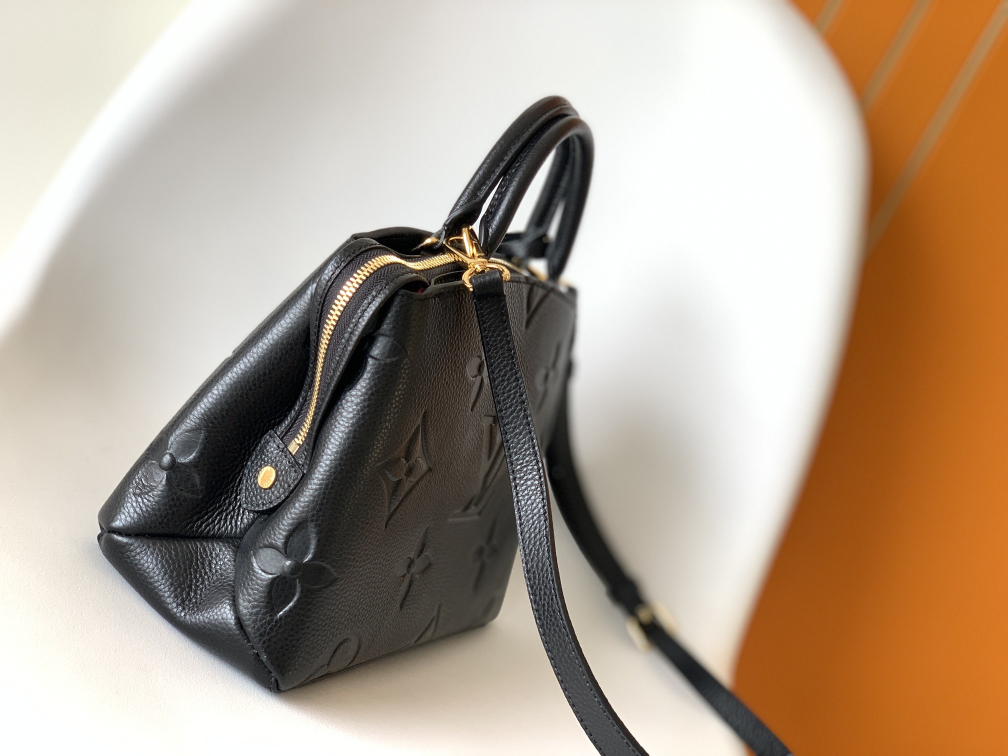 Petit Palais Handbags Monogram Empreinte Leather Black M58916