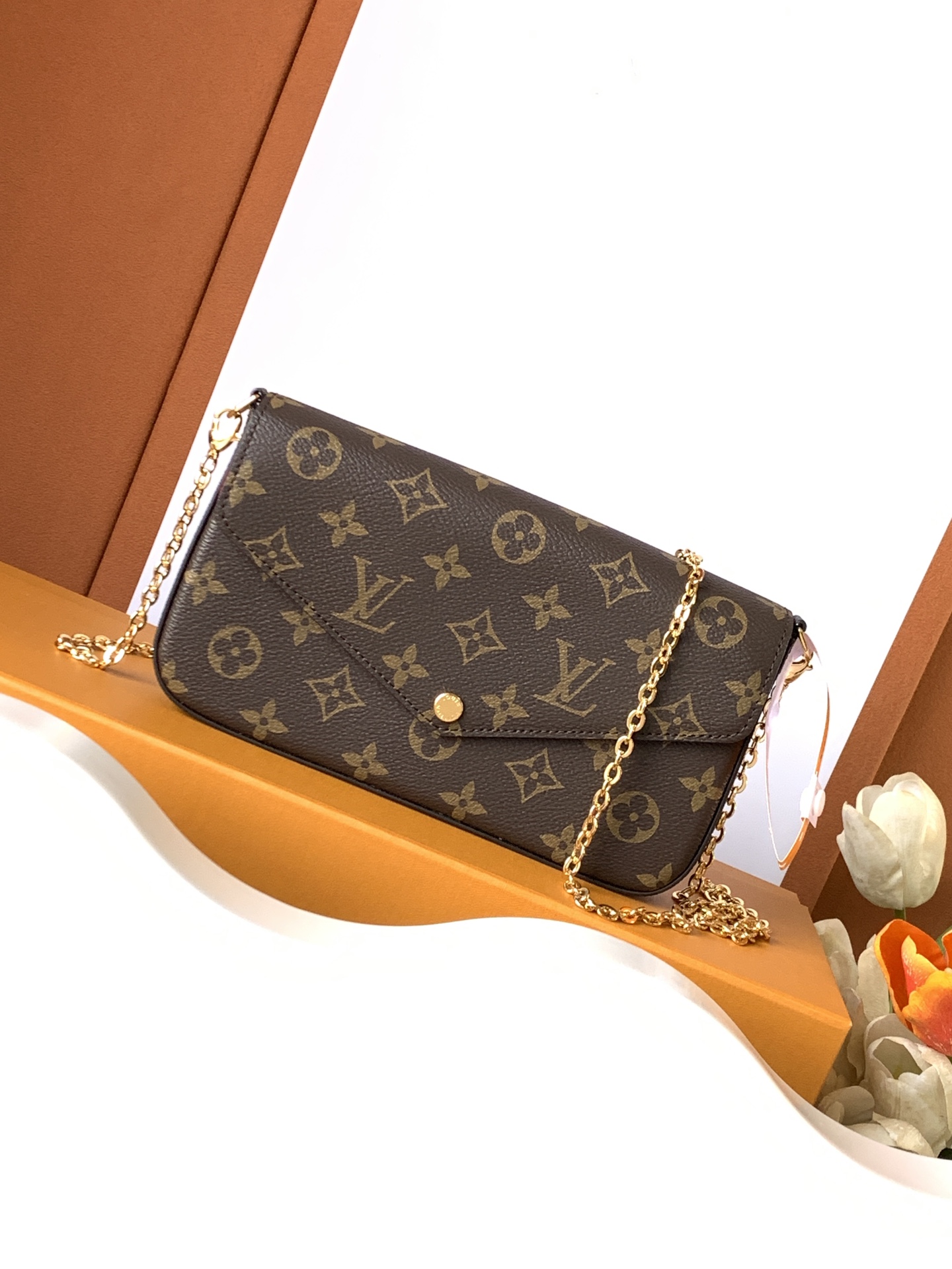 Pochette Félicie Monogram Chain Bag M81896