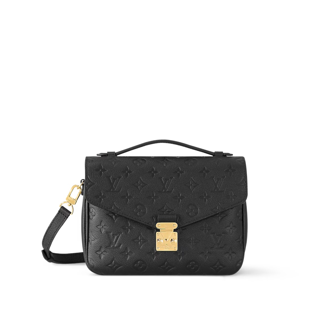 Pochette Métis Monogram Empreinte Leather Black M41487