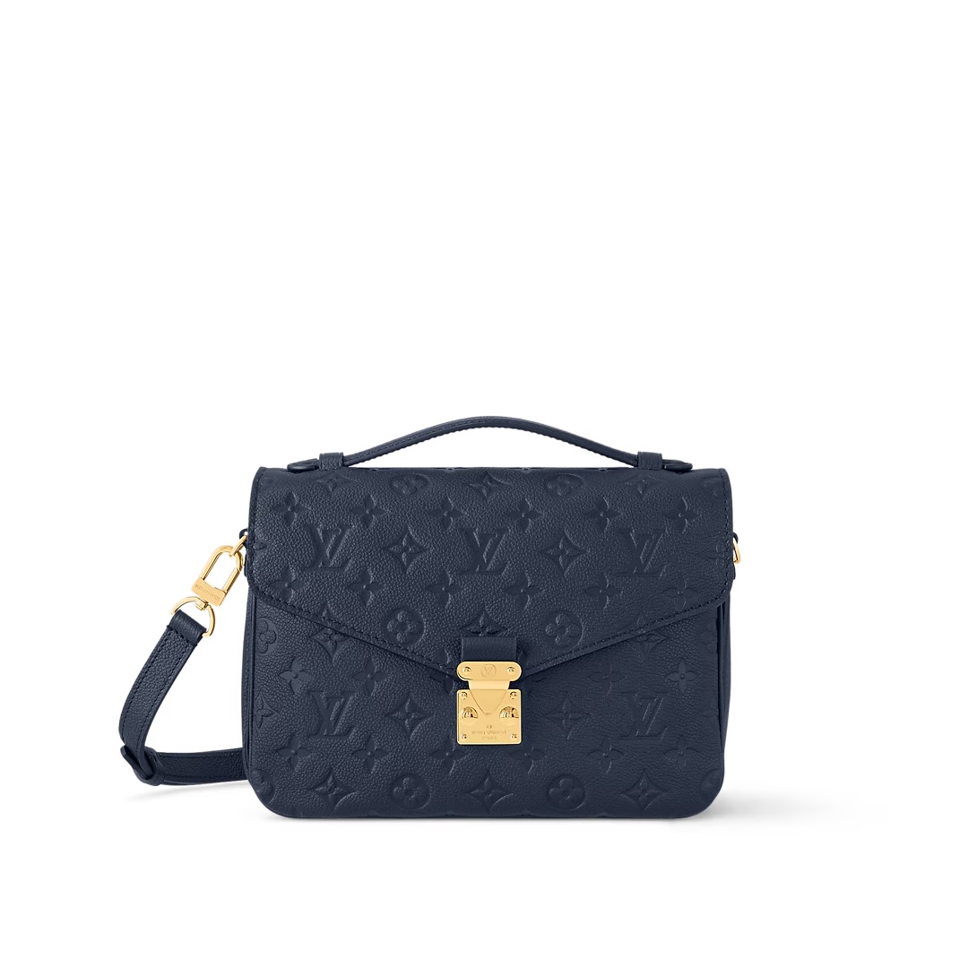Pochette Métis Monogram Empreinte Leather Navy M44881