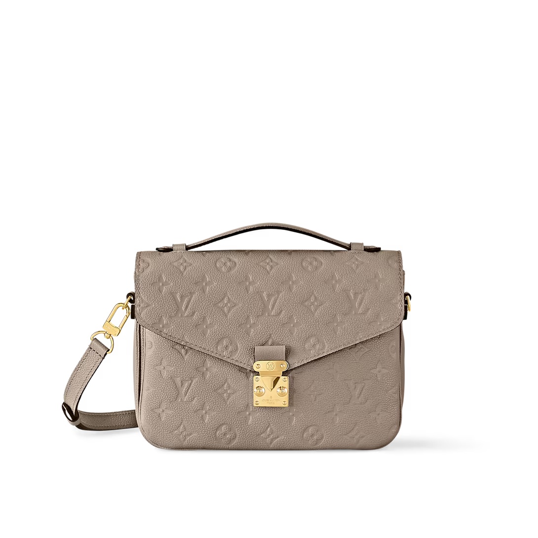 Pochette Métis Monogram Empreinte Leather Turtledove M44881
