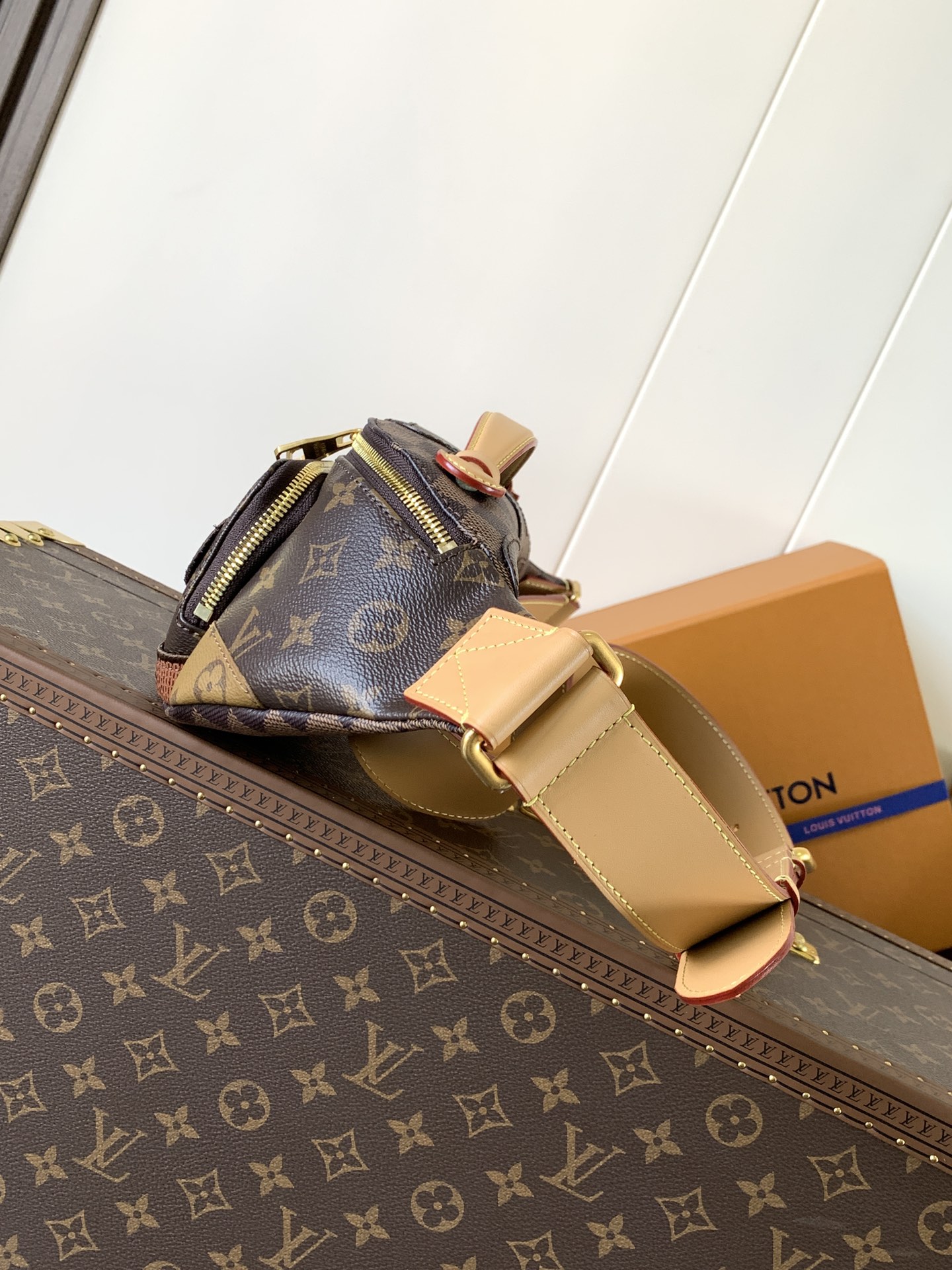 Rush Bumbag Brown Monogram Landscape M15271