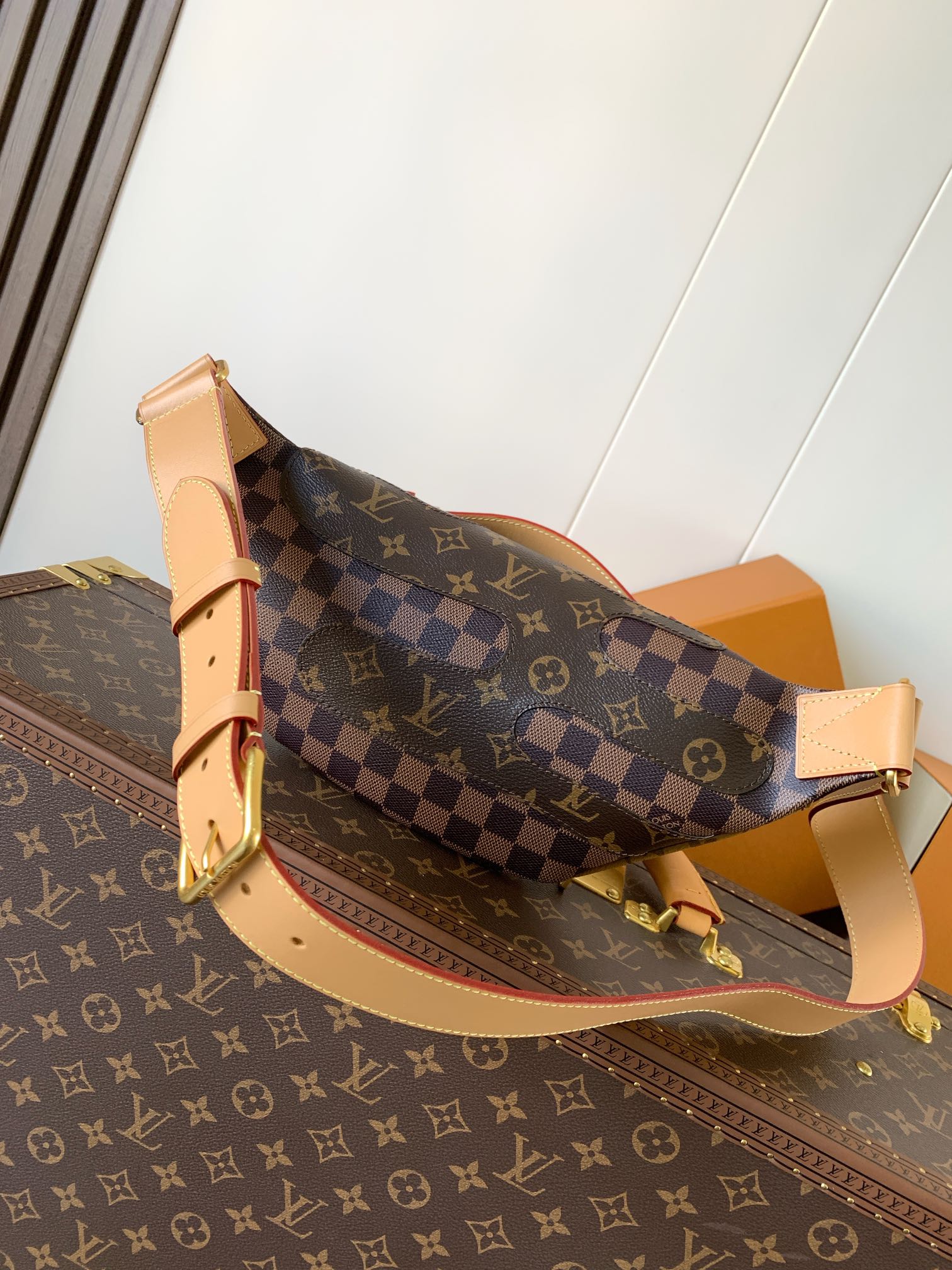 Rush Bumbag Brown Monogram Landscape M15271
