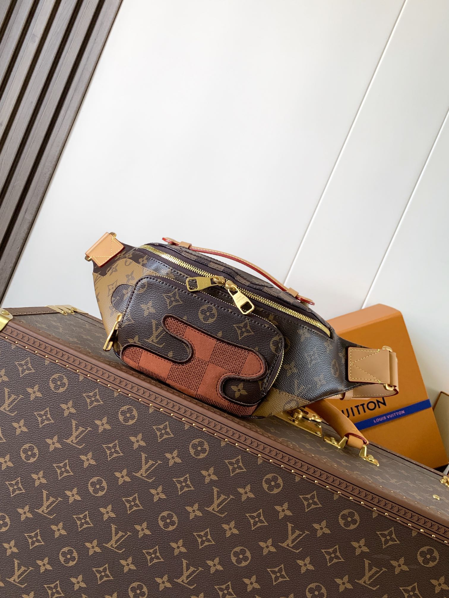 Rush Bumbag Brown Monogram Landscape M15271