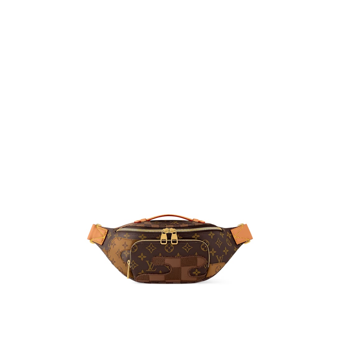 Rush Bumbag Brown Monogram Landscape M15271