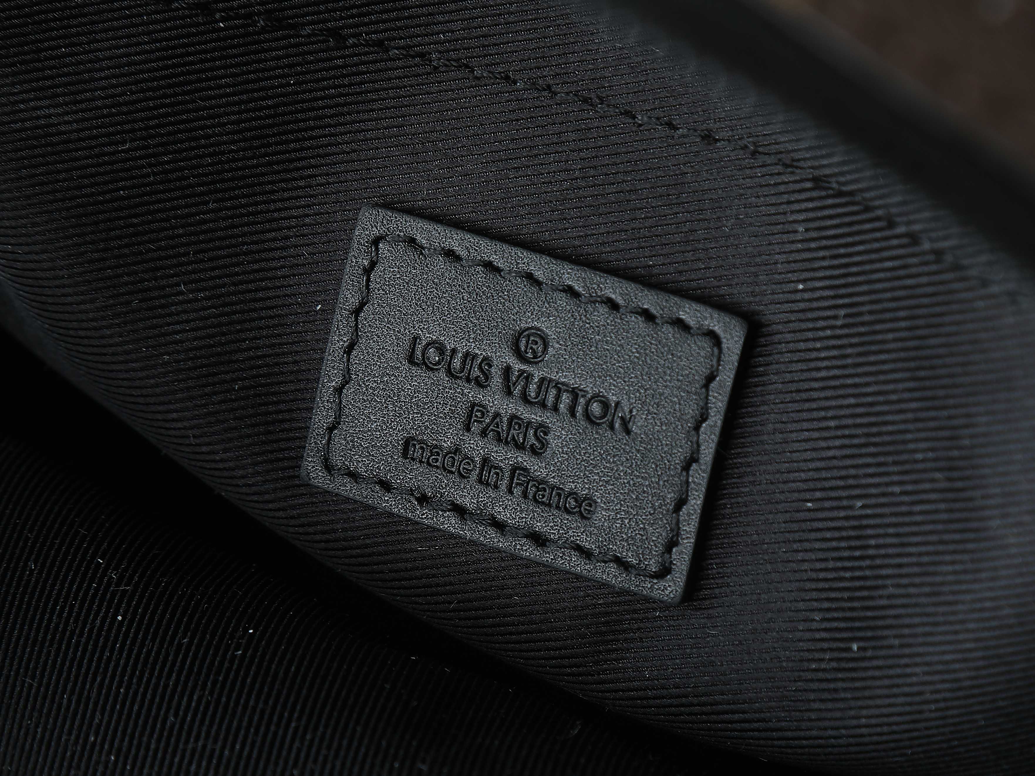 S Lock Messenger Bag Monogram Macassar M45806