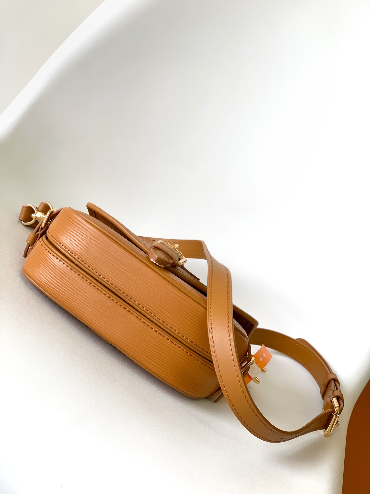 Saumur Bb Bag Epi Leather Saffron M23471