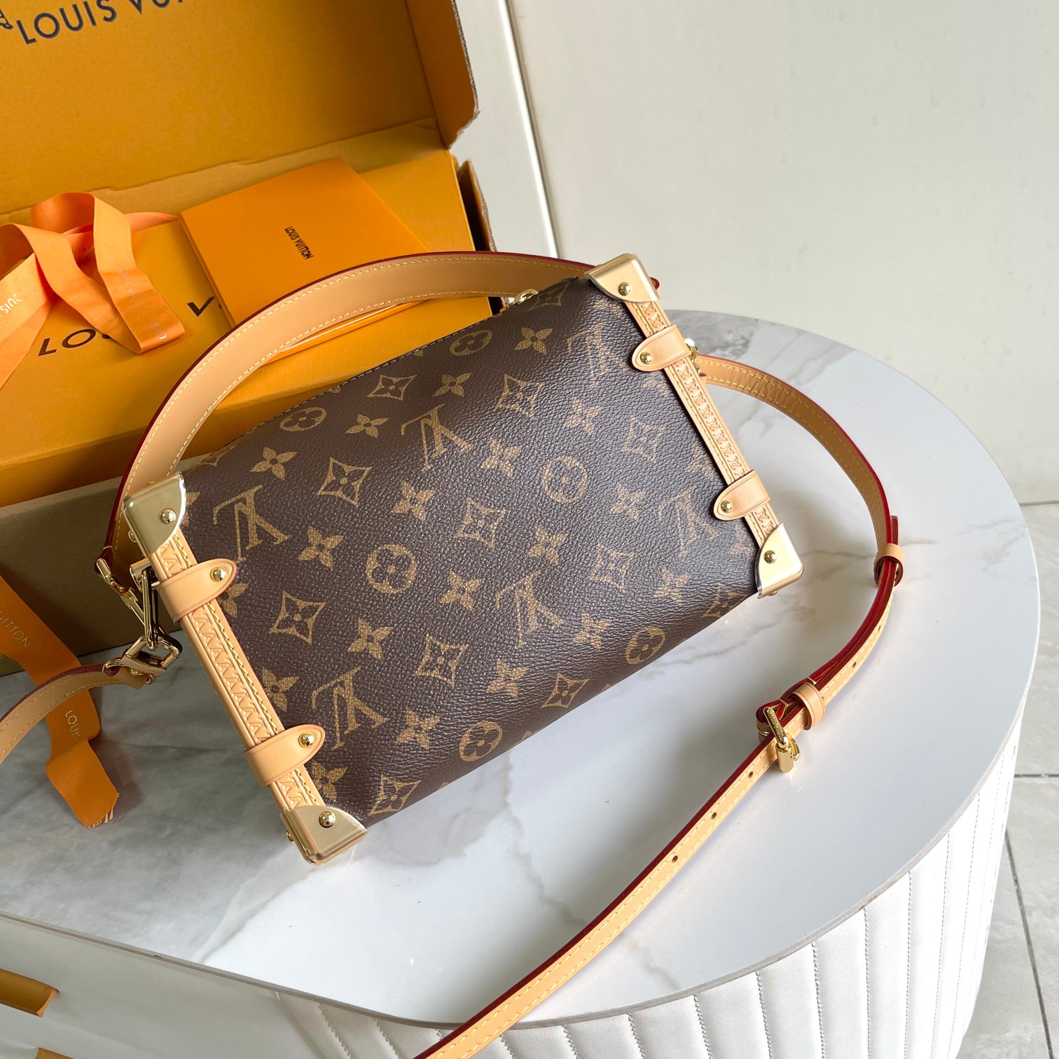 Side Trunk Mm Handbags Monogram M46358