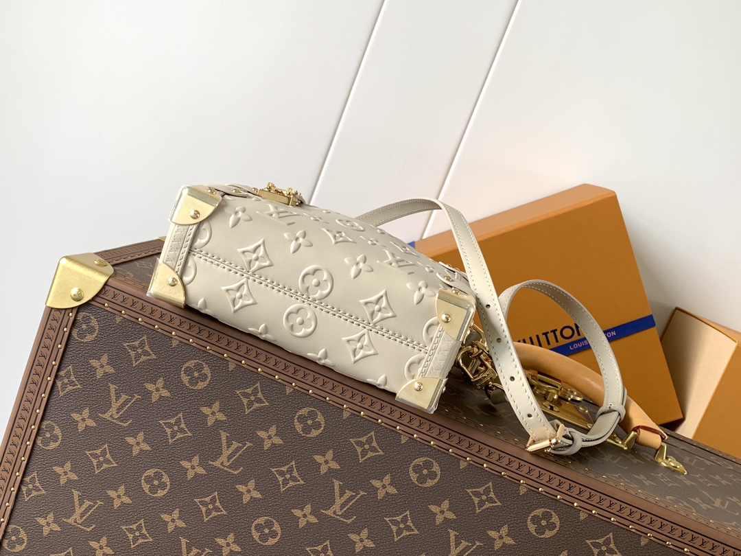Side Trunk Pm Handbags Biscuit Calf Leather M14571